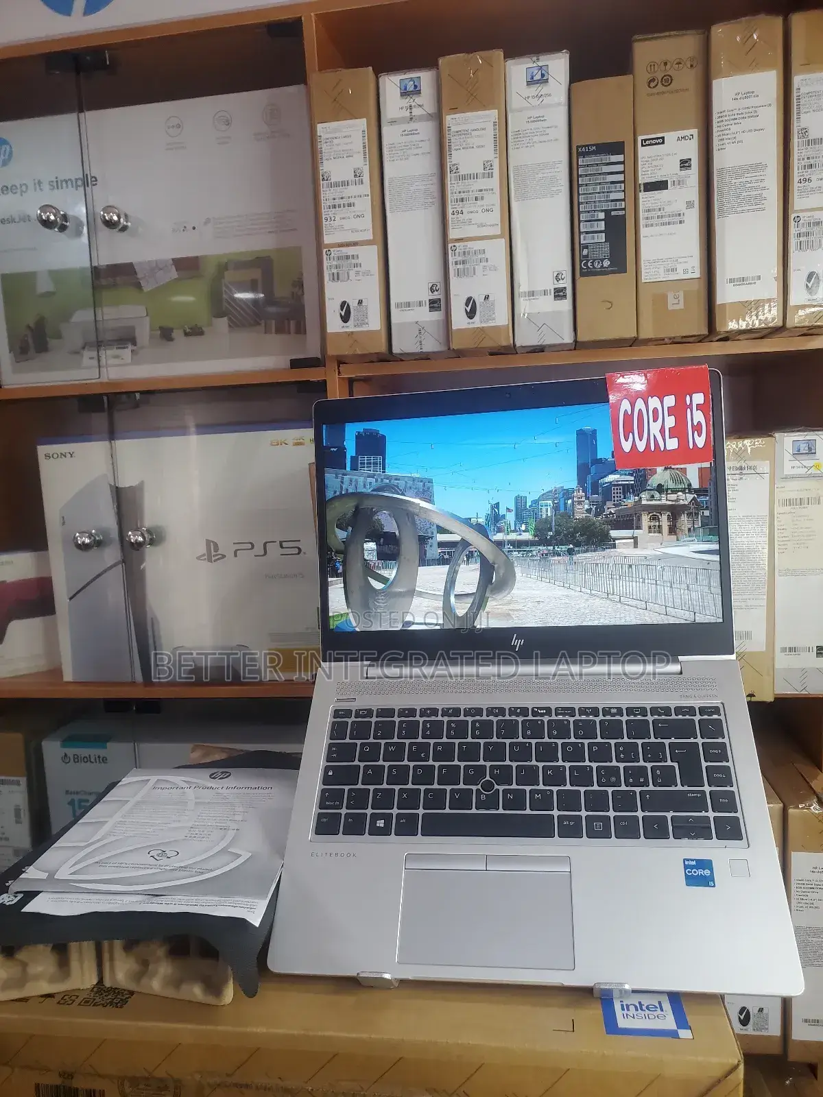 New Laptop HP ProBook 445 G9 12GB Intel Core I5 SSD 256GB