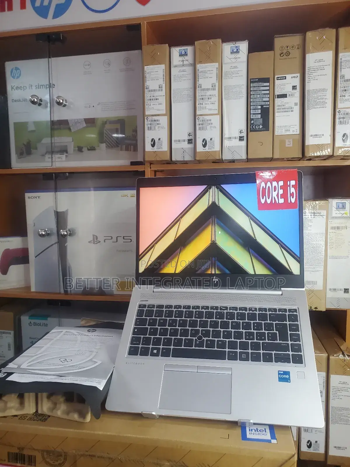 New Laptop HP ProBook 445 G9 12GB Intel Core I5 SSD 256GB