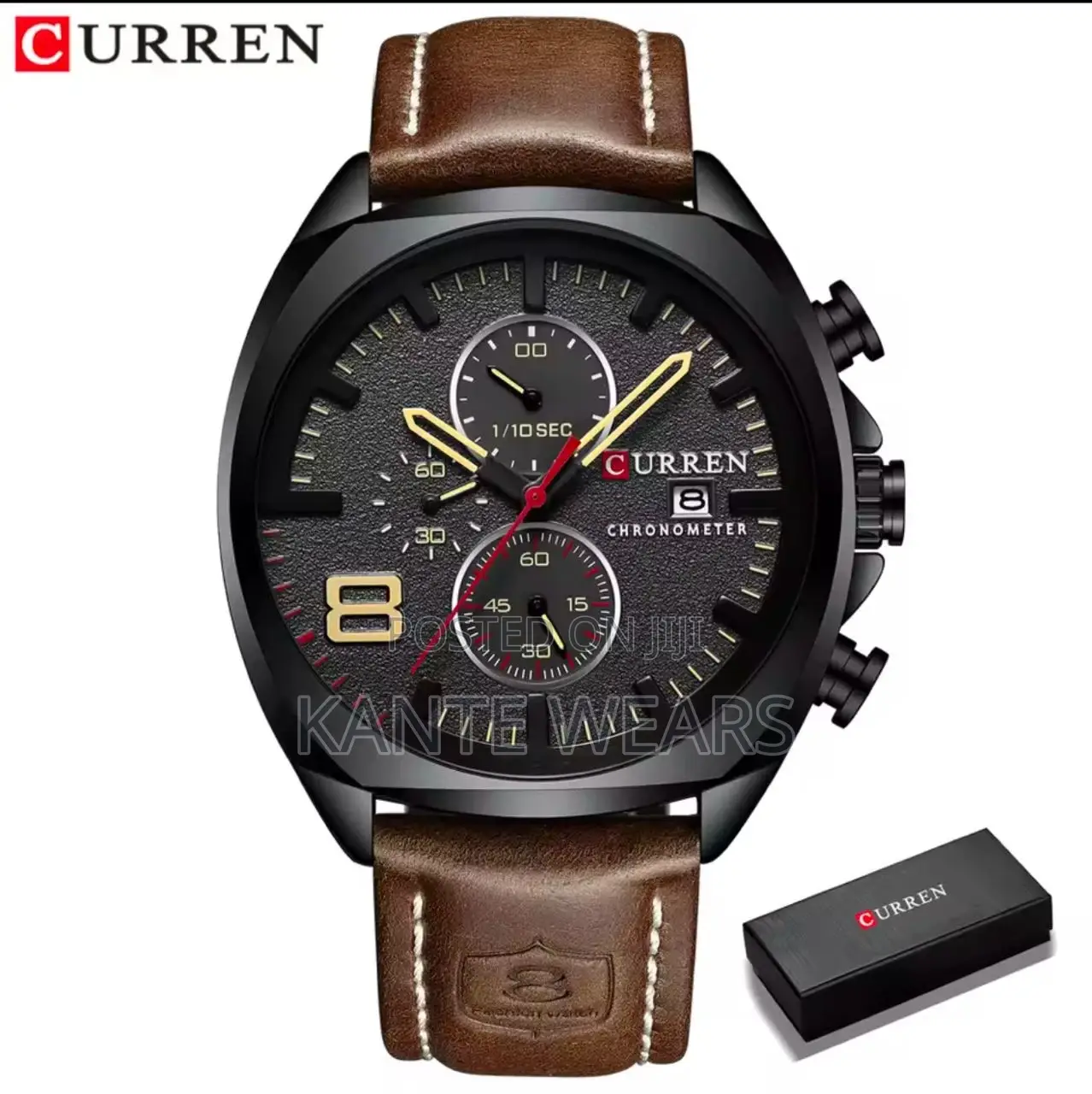 Chronograph Curren Leather