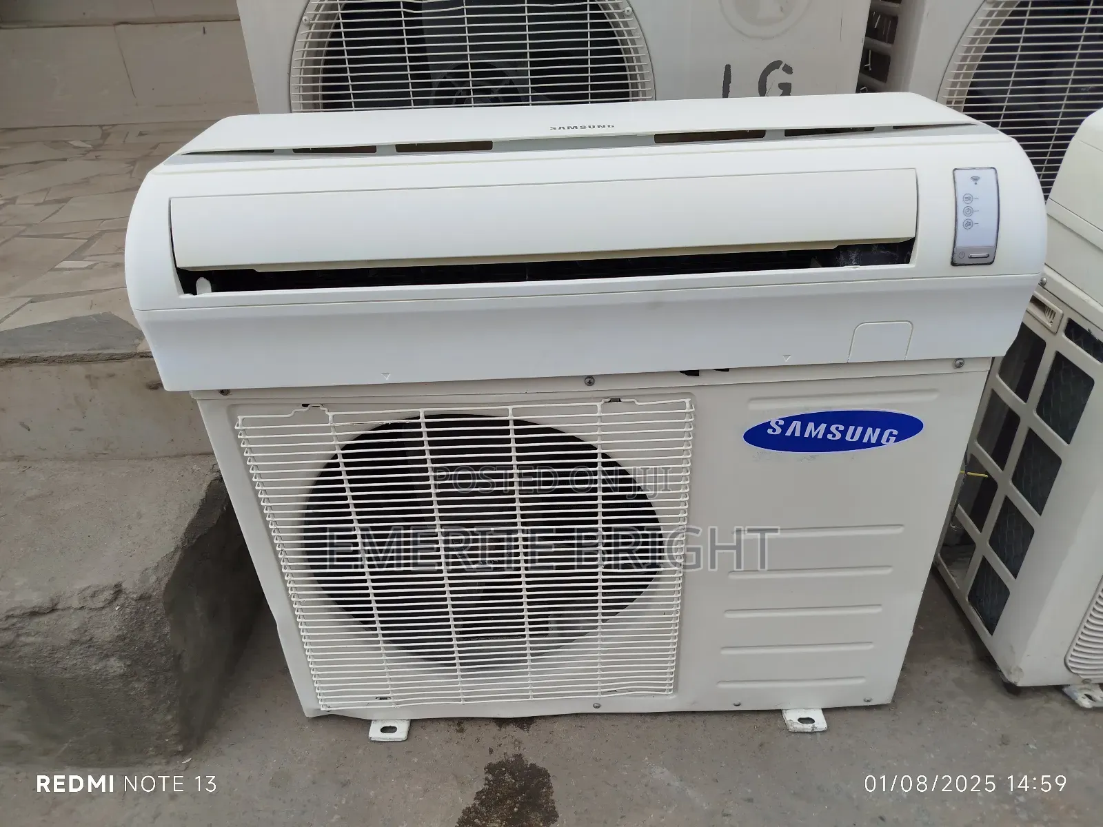 Samsung 1.5 Normale Ac Wit Gass