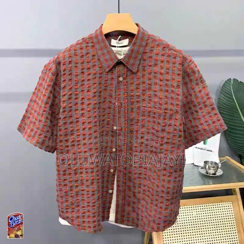 Trendy High Quality “Seersucker” Shirts