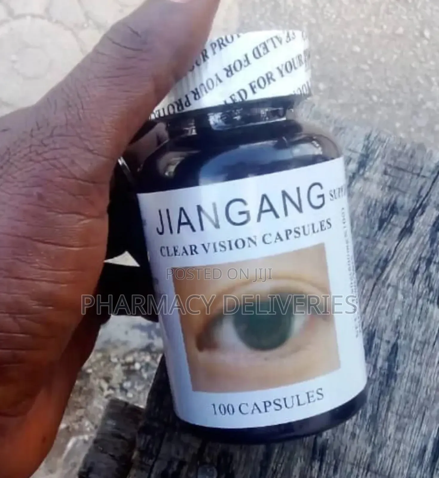 Jiangang Clear Vision Capsules – 100 Capsules