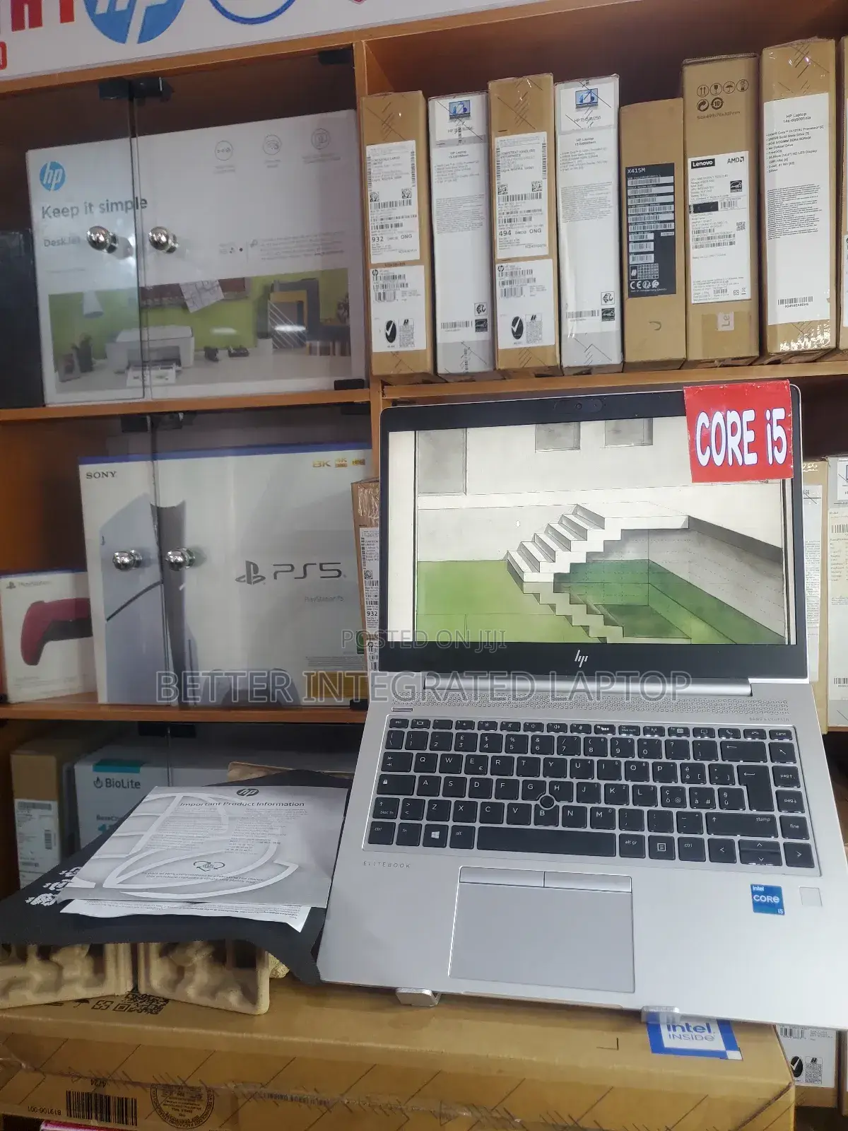 New Laptop HP ProBook 445R G6 8GB Intel Core i5 SSD 256GB