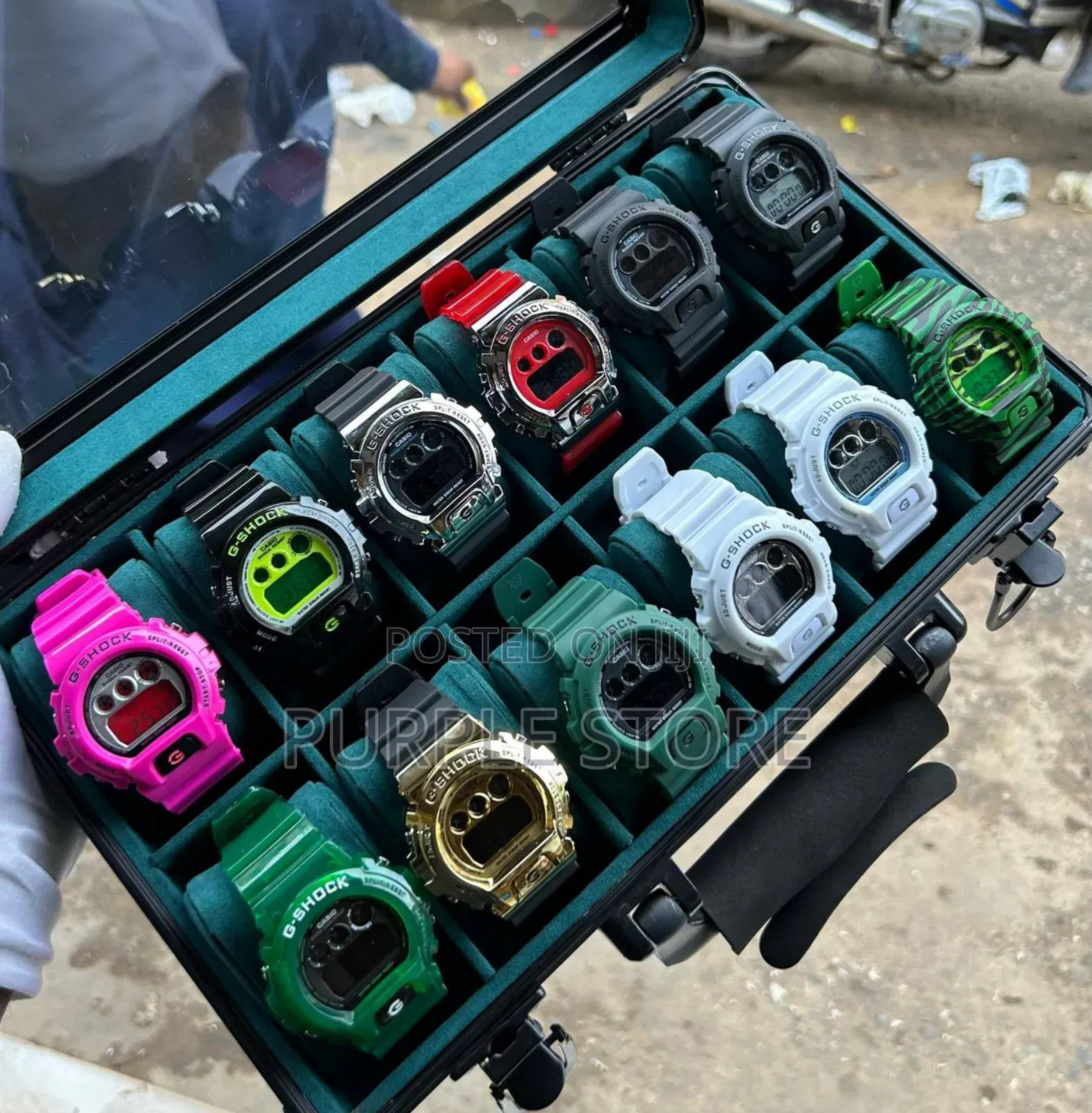 Gshock 3eyed Watch in Different Colours