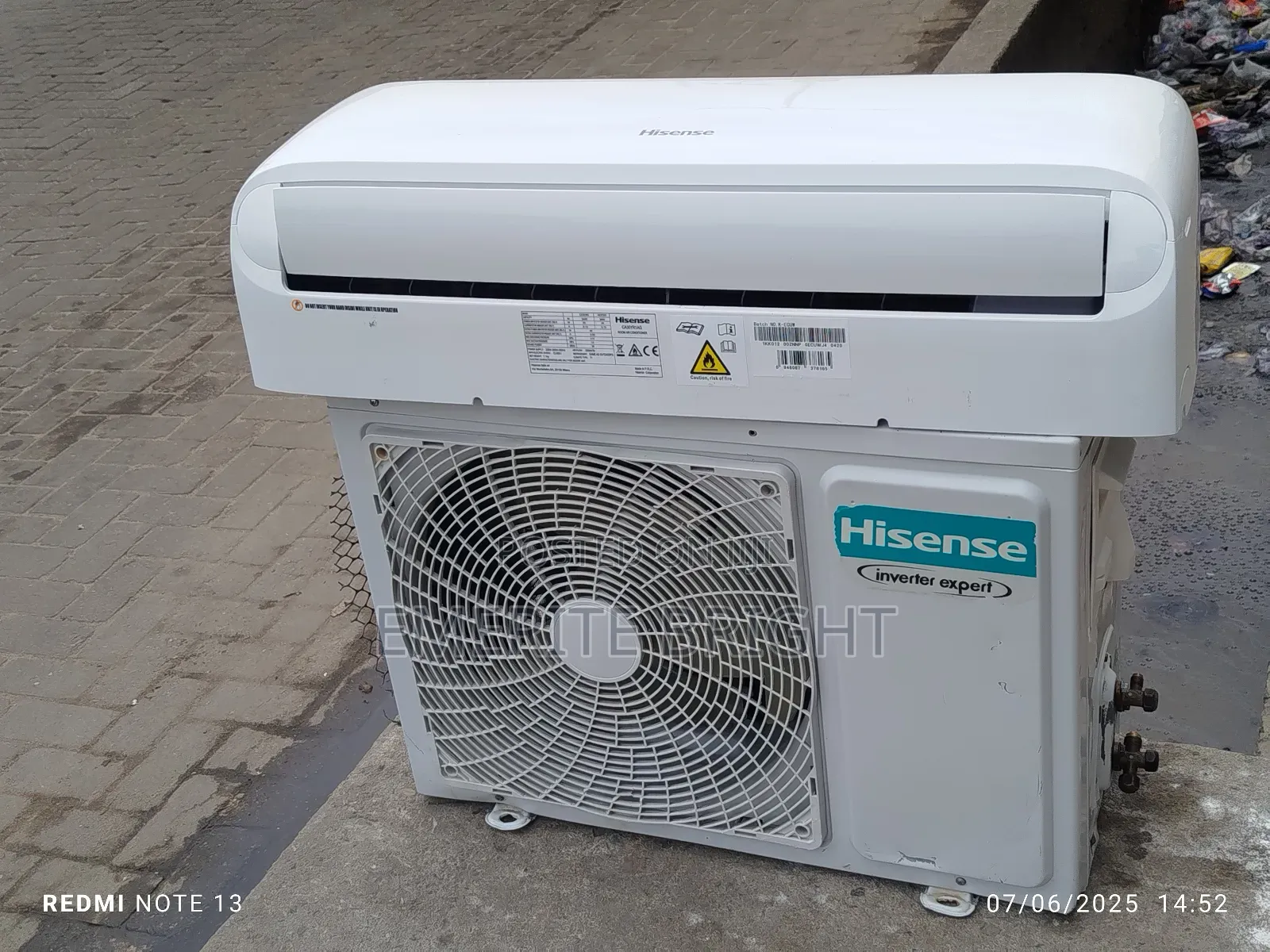Hisense Inverter Ac R32 Gass 1.5hp