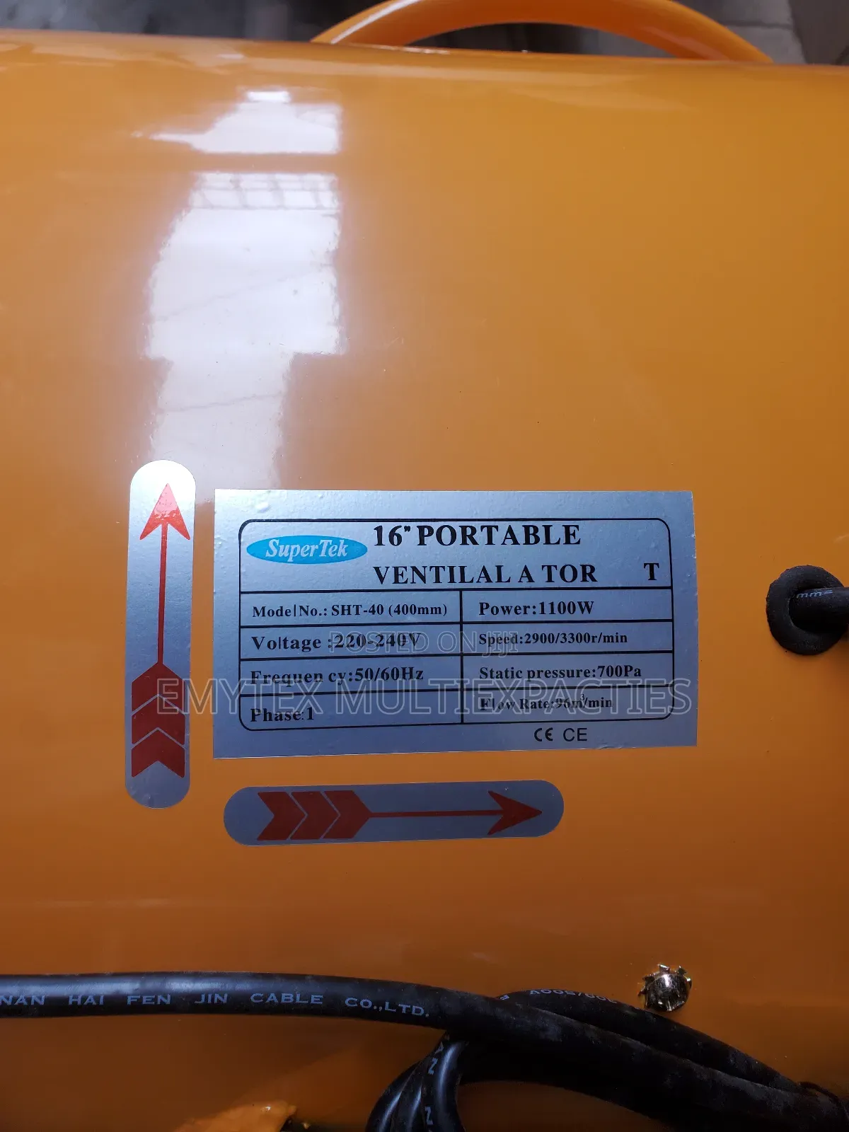 Portable Ventilator Fan
