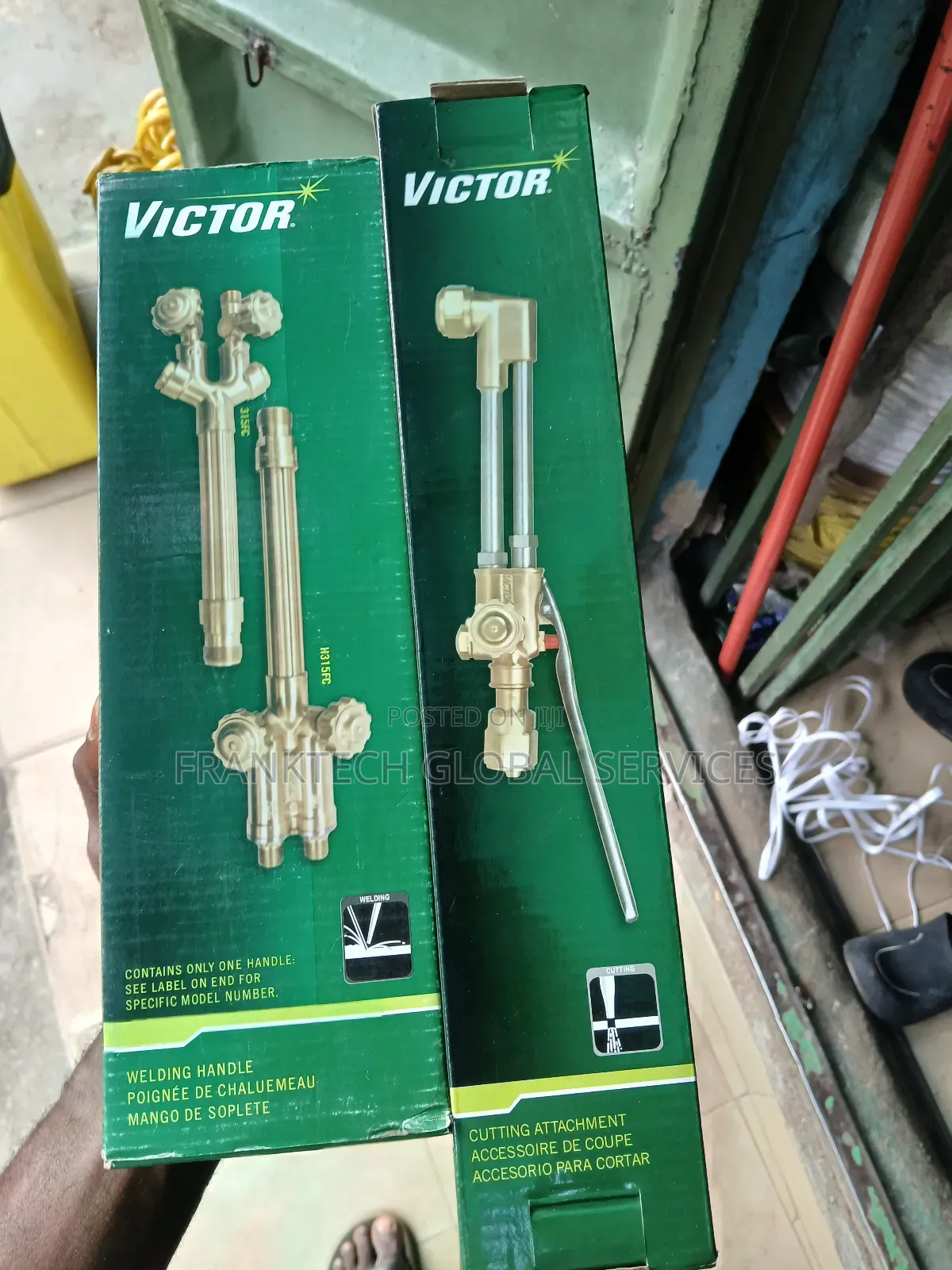 Victor Welding Handle Contains Only One Handle