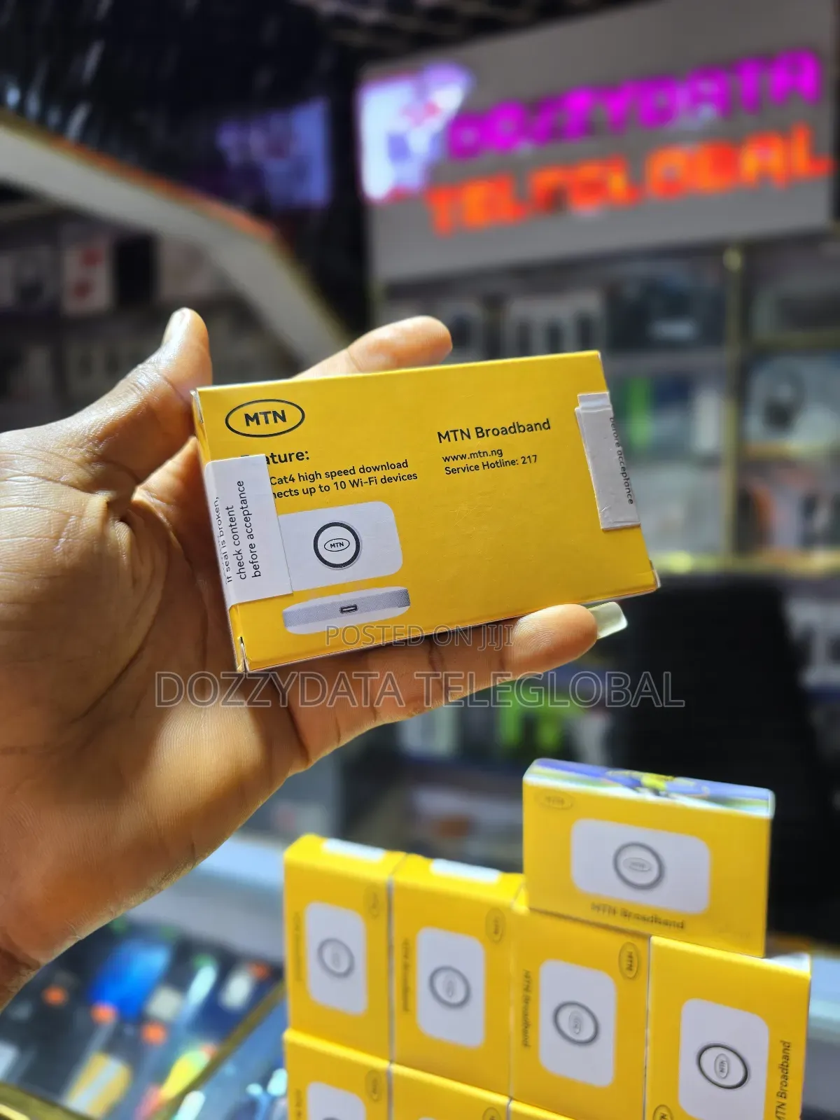 MTN 4g Mifi N873 - High-Speed Wi-Fi | Free Data Bonus