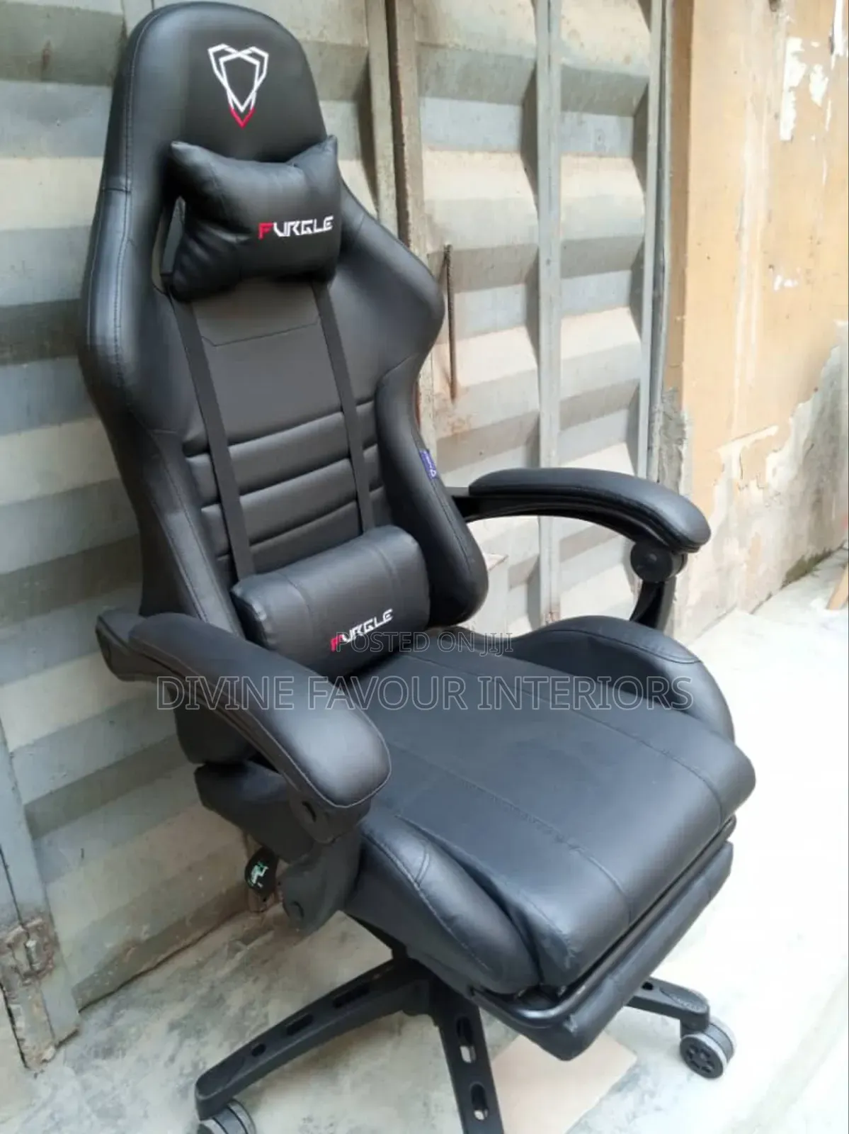 Furgle Game Chair Full Black