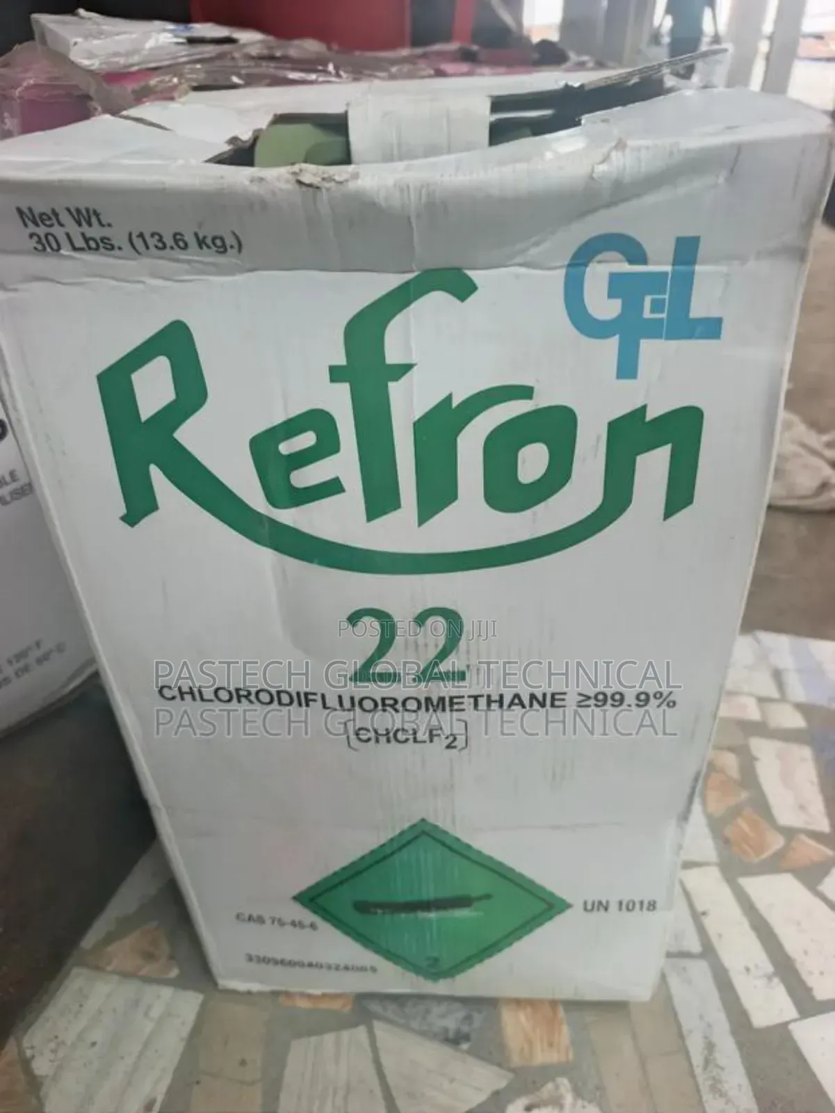Refron R22 Gas In A 13.6kg Cylinder
