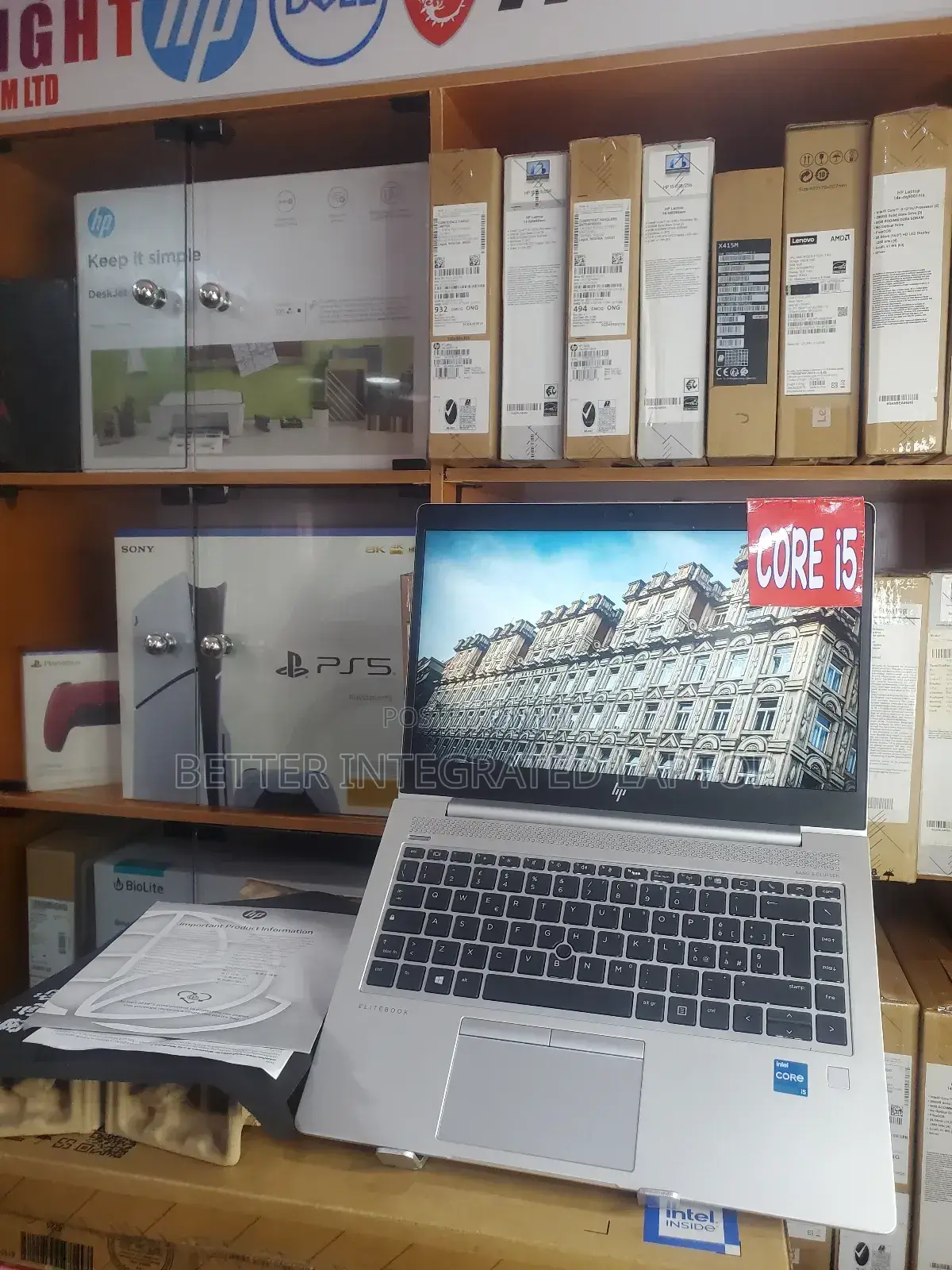 New Laptop HP ProBook 450 12GB Intel Core I5 SSD 256GB
