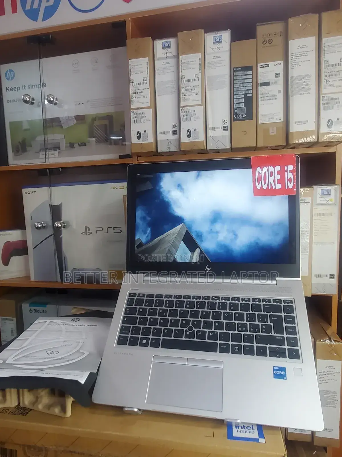 New Laptop HP ProBook 450 8GB Intel Core i5 SSD 1T