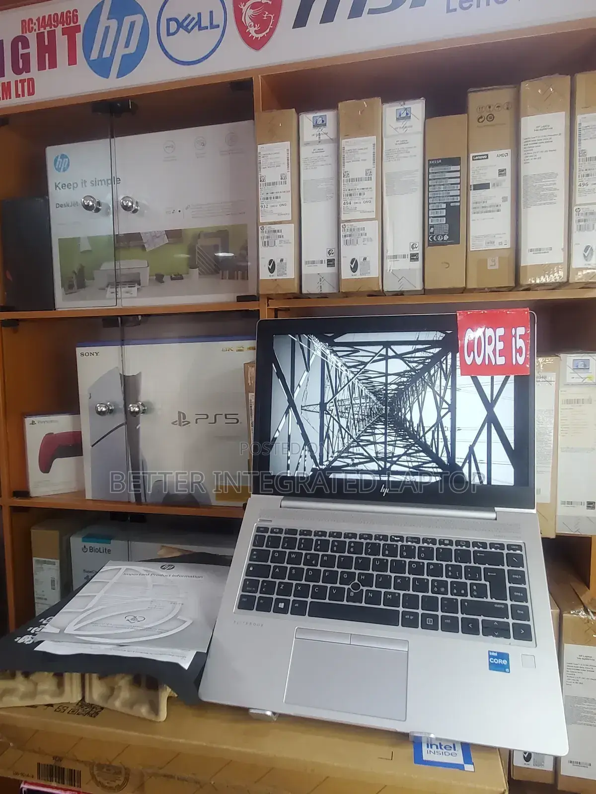 New Laptop HP ProBook 450 8GB Intel Core i5 SSD 1T
