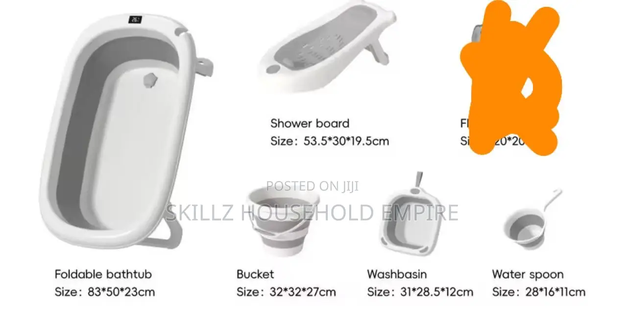 Foldable Baby Bath Set