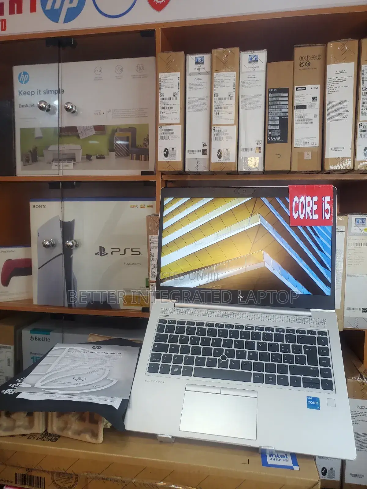 New Laptop HP ProBook 450 G1 8GB Intel Core i5 SSD 1T