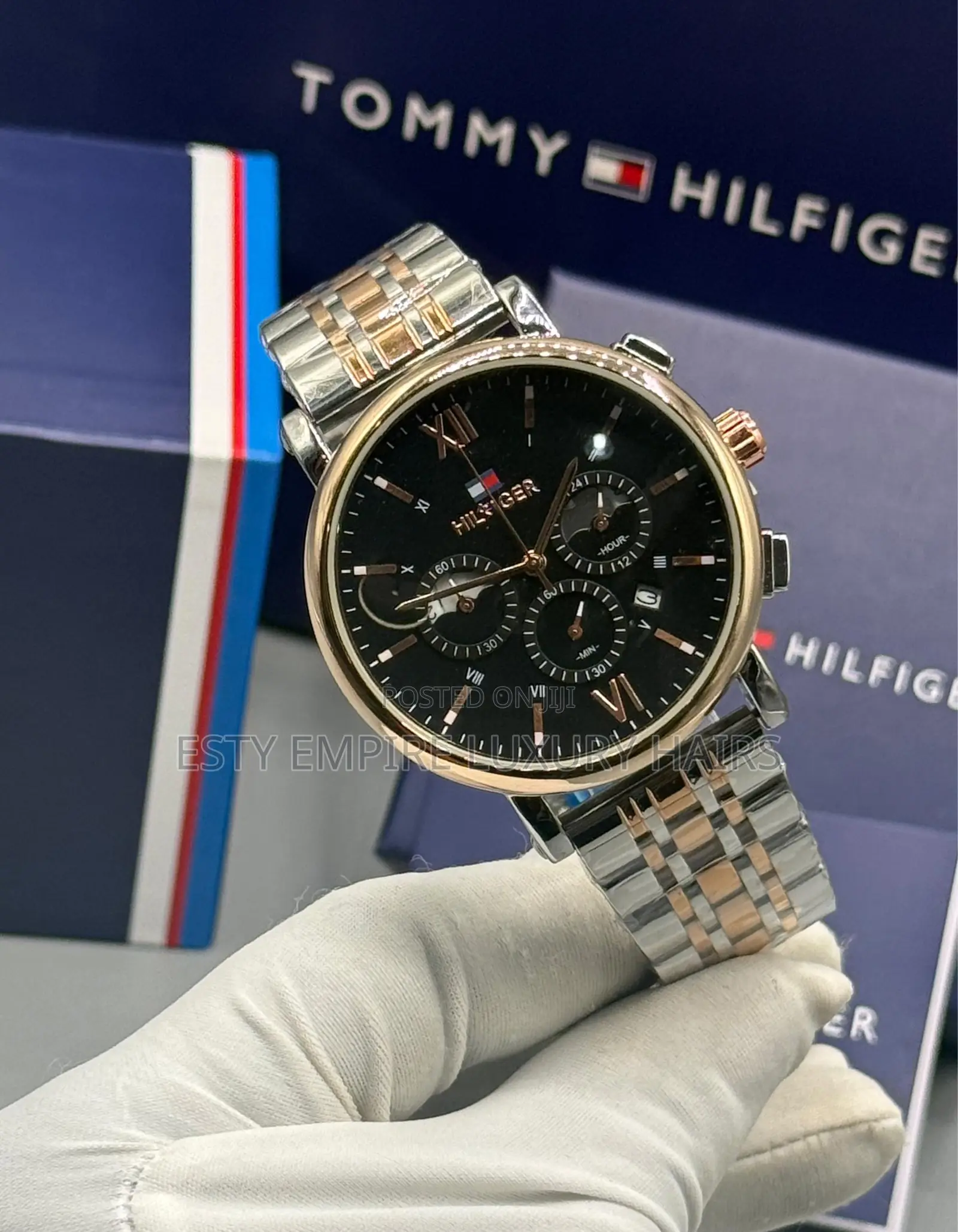 High Quality Luxury Tommy Hilfiger Chain Wristwatches