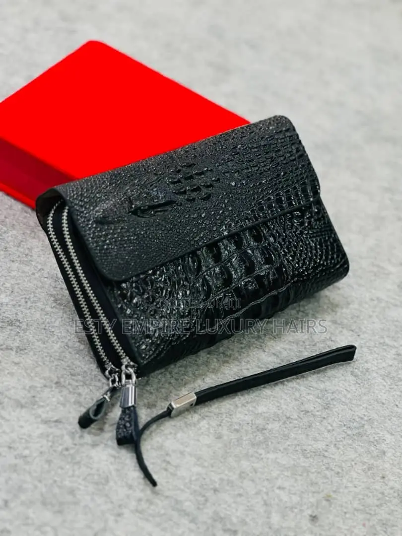 Leather Mont Blanc Purse