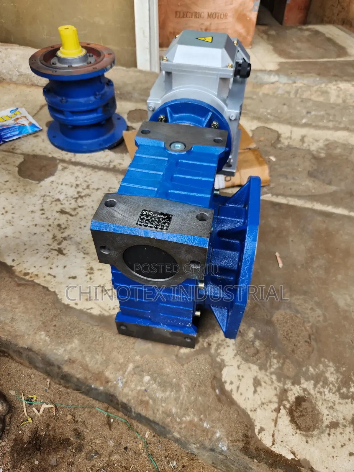 3hp/2.2kw Worm Gear Motor for Conveyor Drive