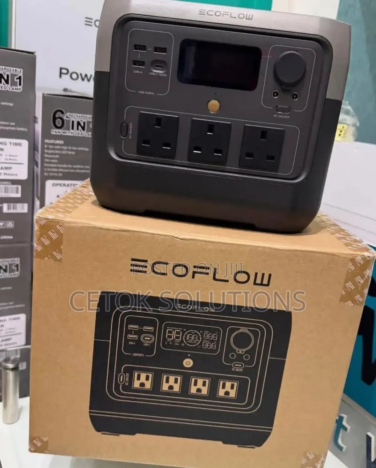 Ecoflow River 2 Pro 1kva Solar Generator Power Station