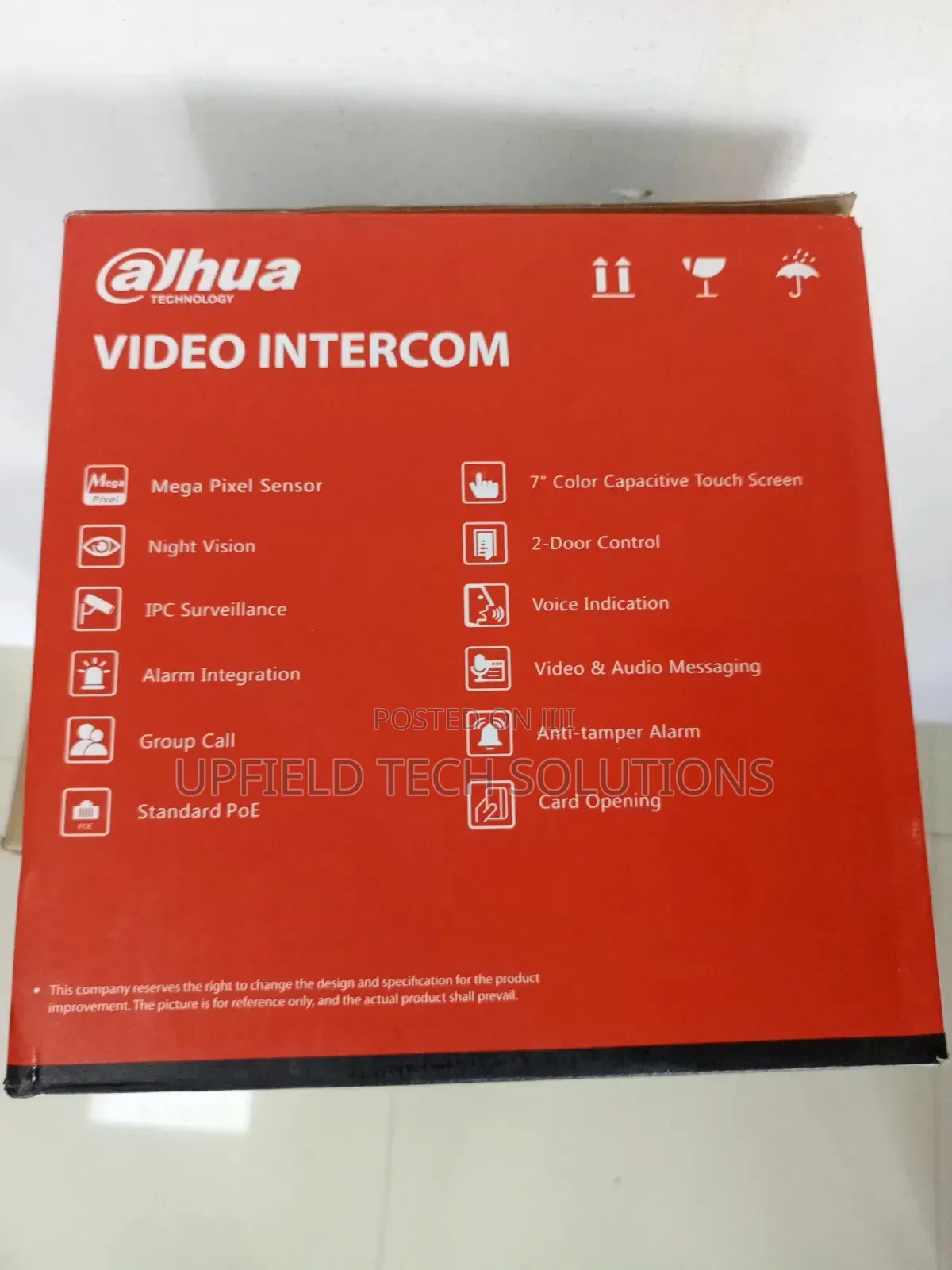 Dahua Ip Video Door Phone (Full Kit)