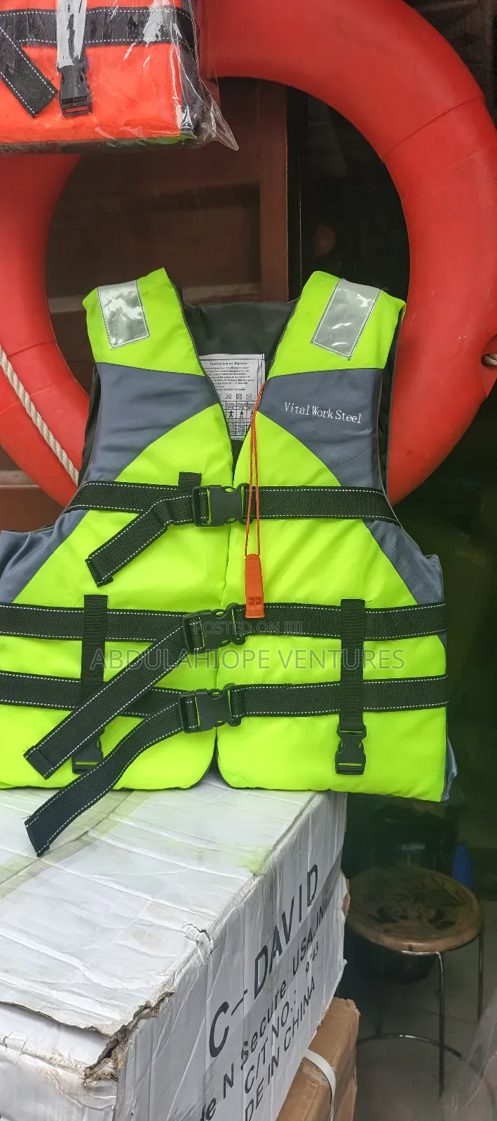Vital Work Steel Safety Life Jacket