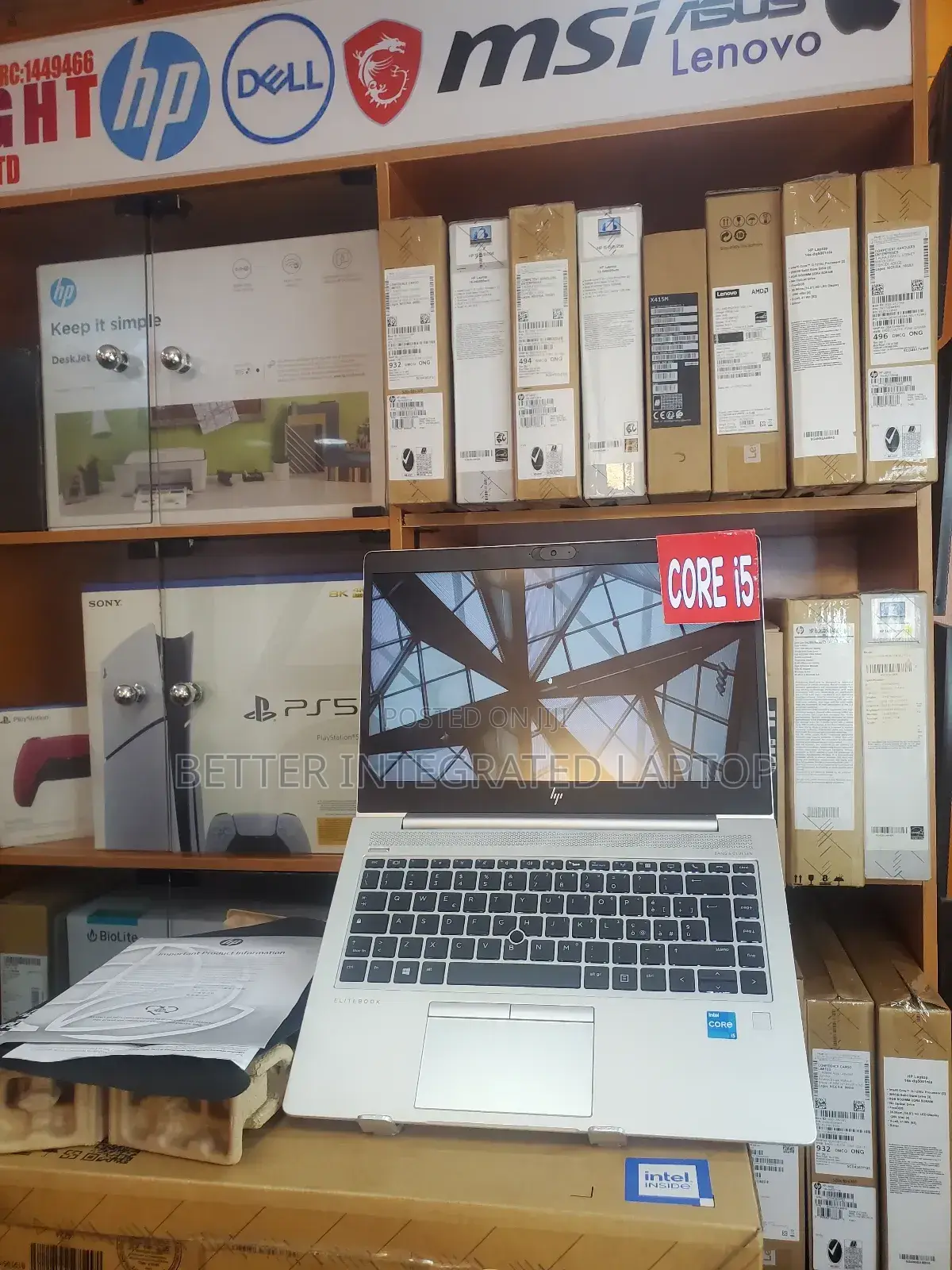 New Laptop HP ProBook 450 G3 12GB Intel Core I5 SSD 256GB