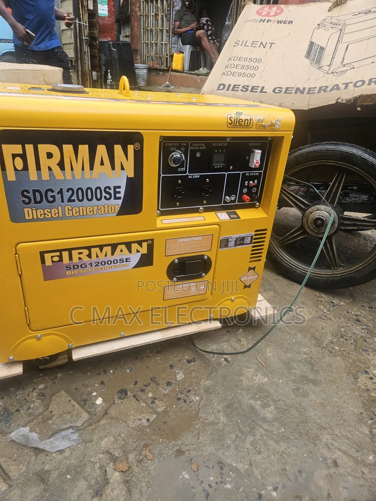 Firman 10kva Diesel Soundproof Generator Available