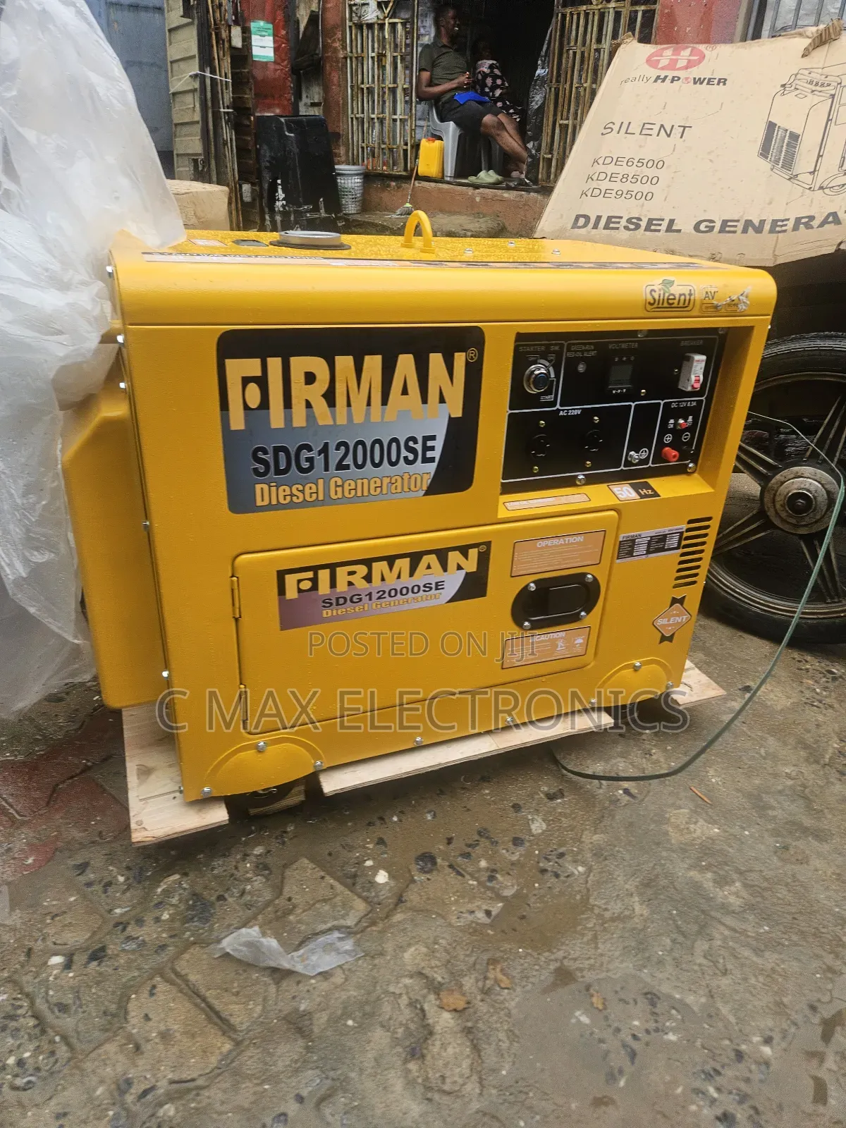 Firman 10kva Diesel Soundproof Generator Available