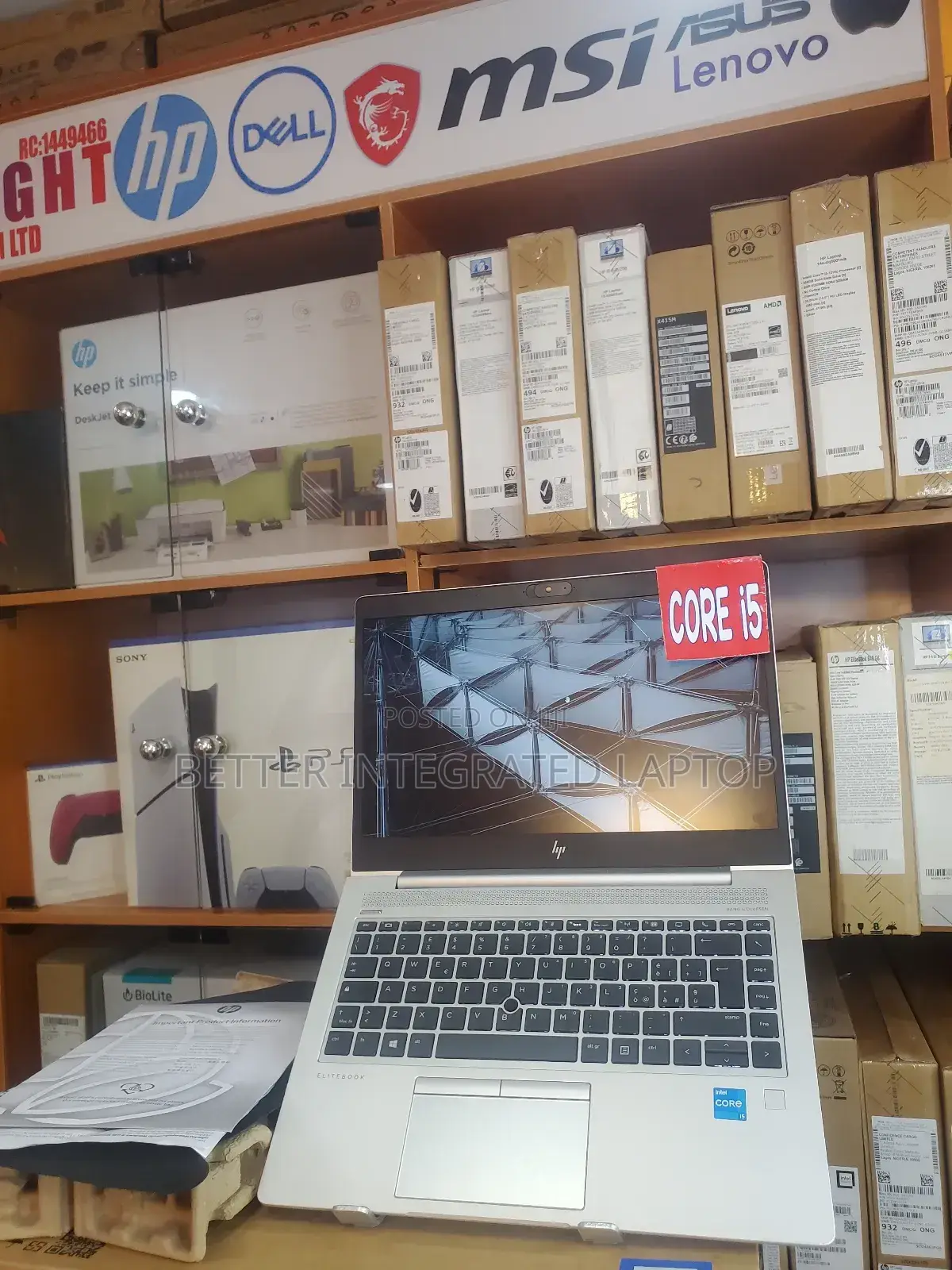 New Laptop HP ProBook 450 G3 16GB Intel Core I5 SSD 256GB