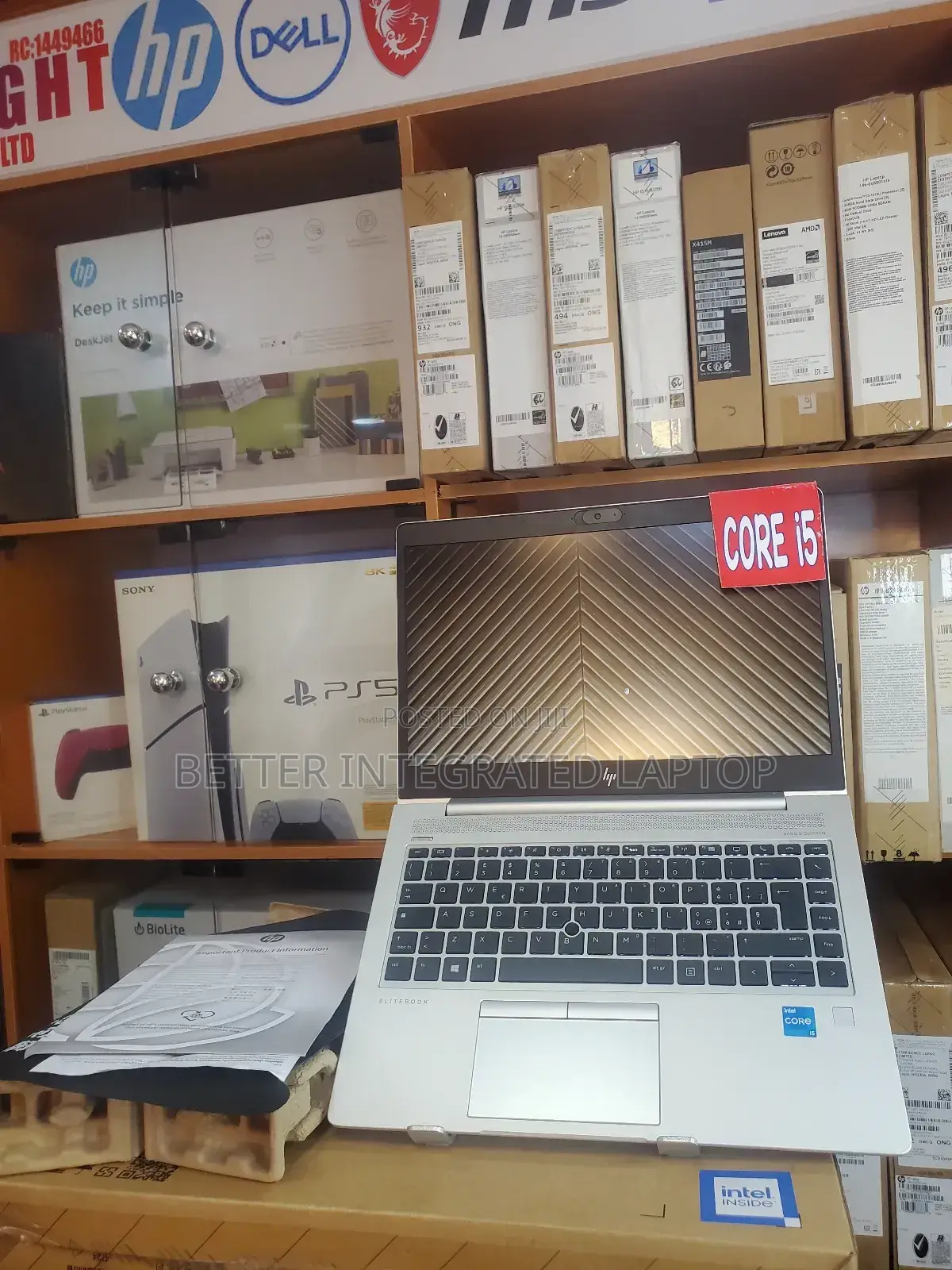 New Laptop HP ProBook 450 G3 16GB Intel Core I5 SSD 256GB
