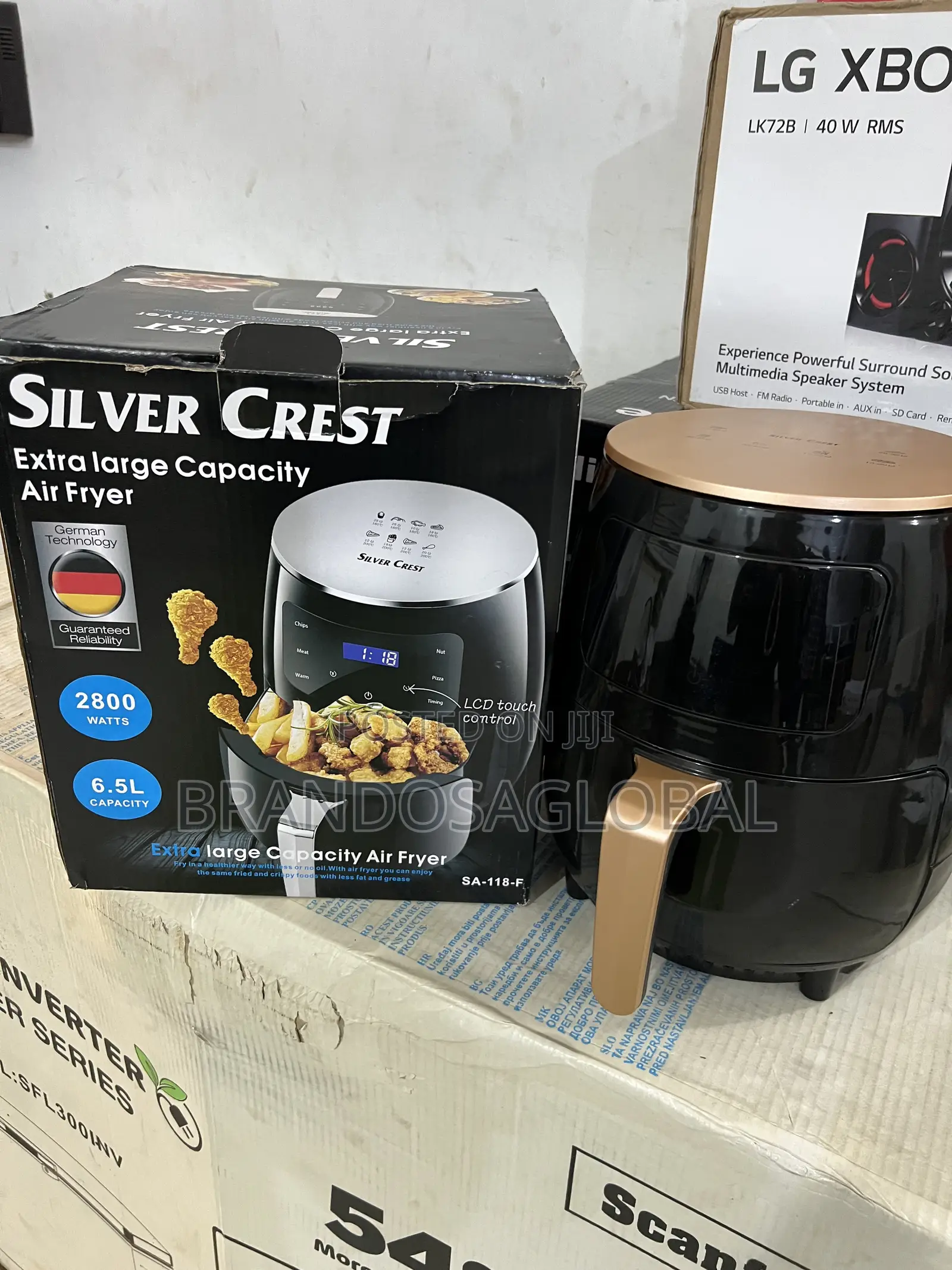 Silver Crest Extra Large Capacity Digital Airfryer 2025 New