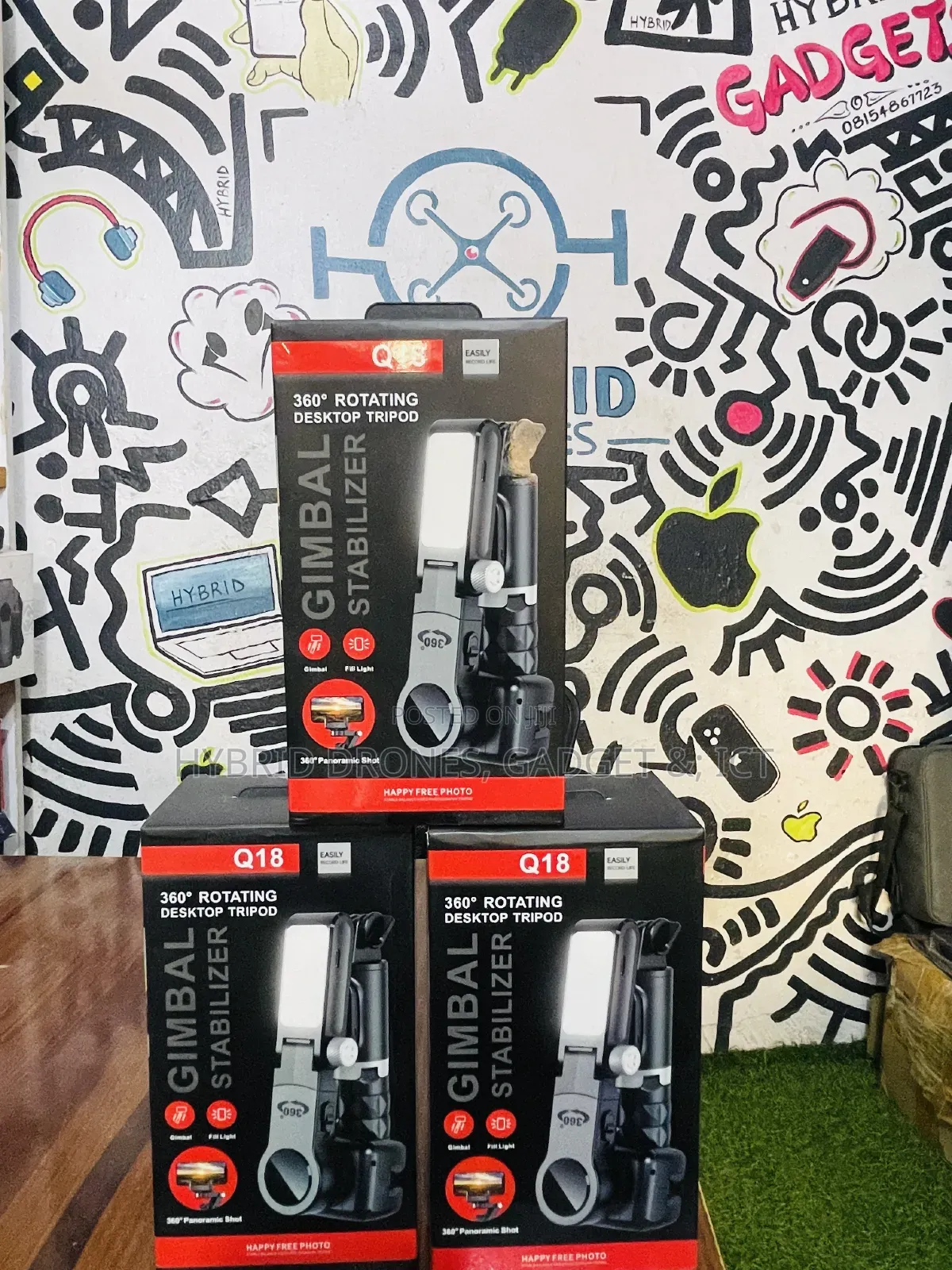 Q18 Phone Gimbal Stabilizer for Content