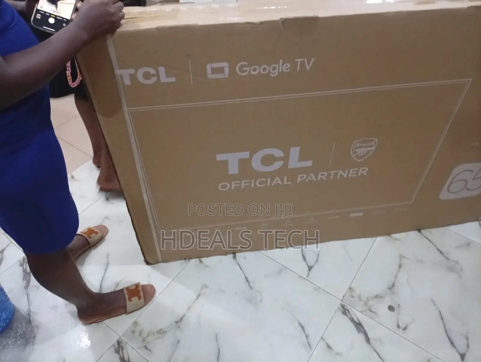 TCL 65-Inch Bluetooth Tv, Google Assistant, Preinstalled Amazon