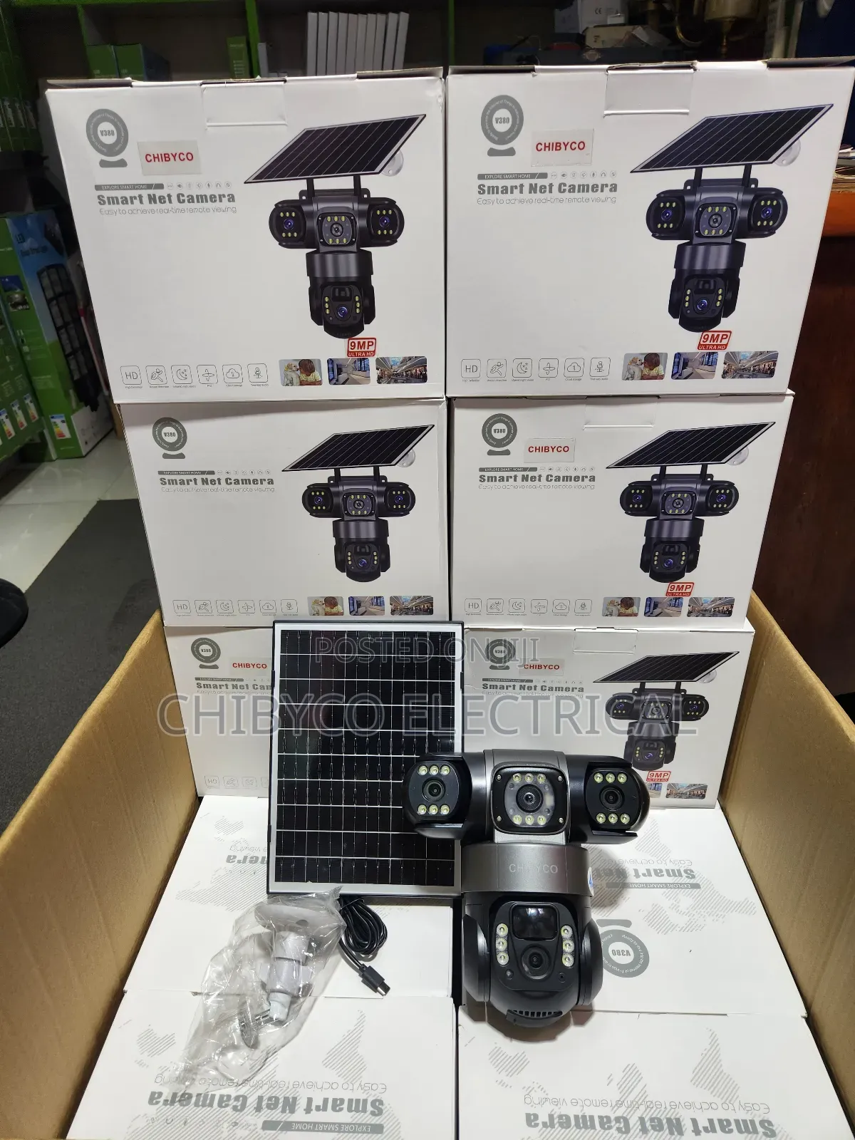 3lens Ptz Solar Camera