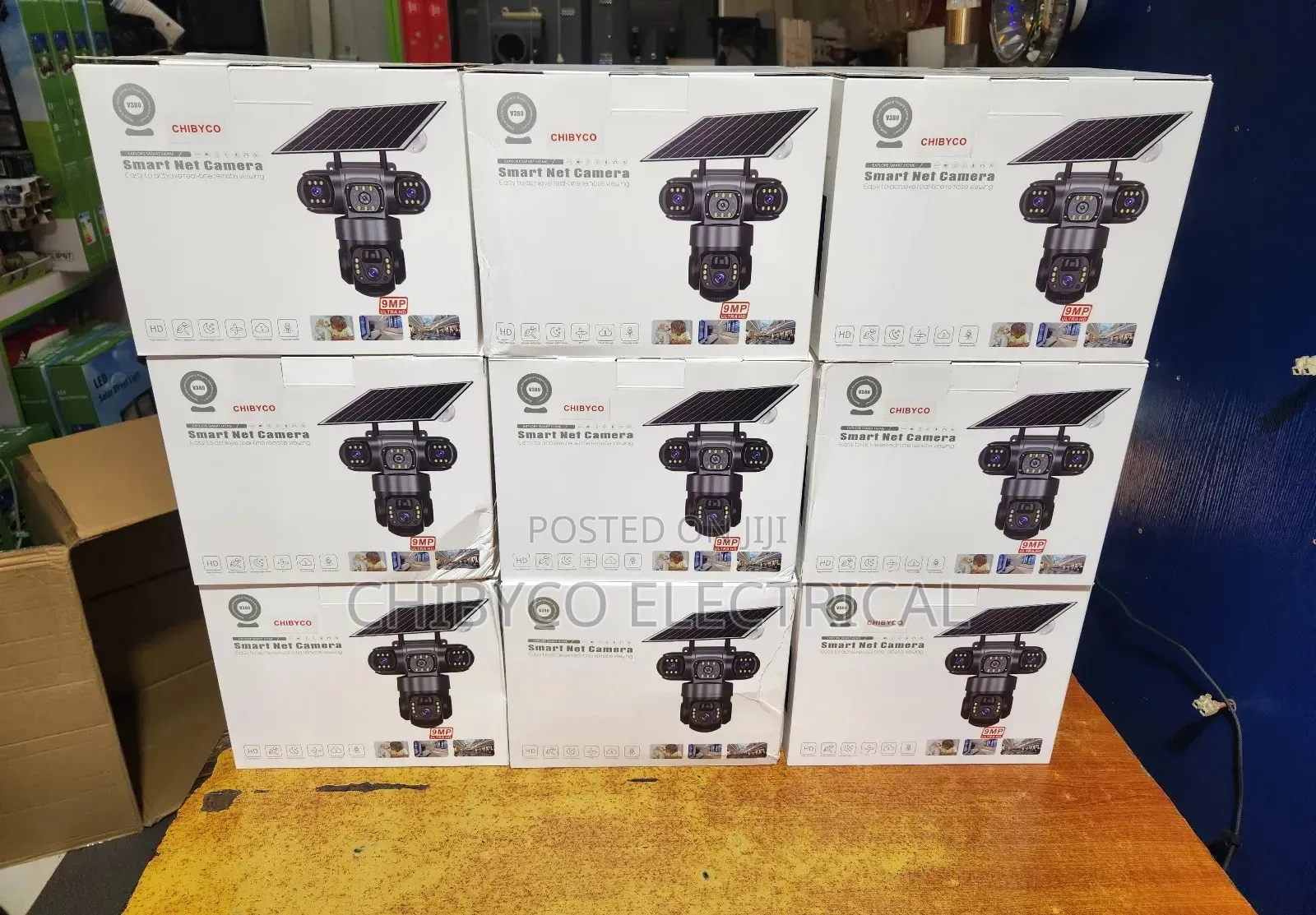 3lens Ptz Solar Camera