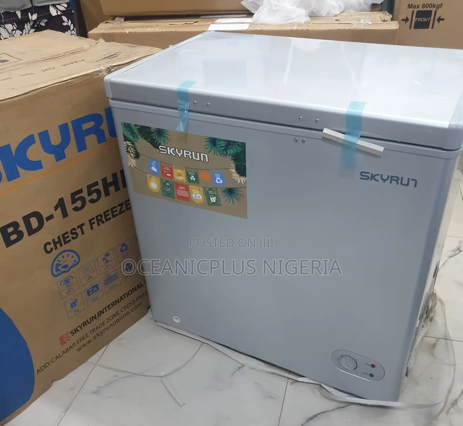 Eco-Friendly Efficiency Skyrun Bd-155hnw Chest Freezer