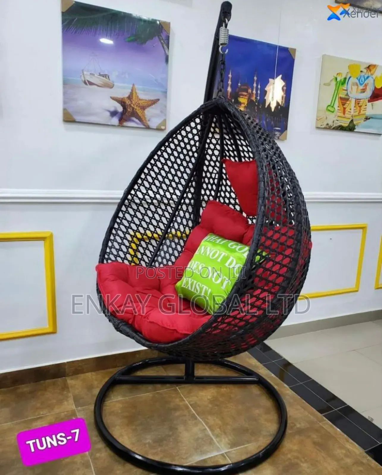 Red Design Swing