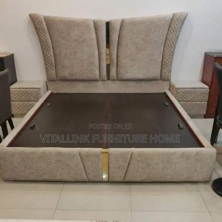 Wooden Cushion Bed