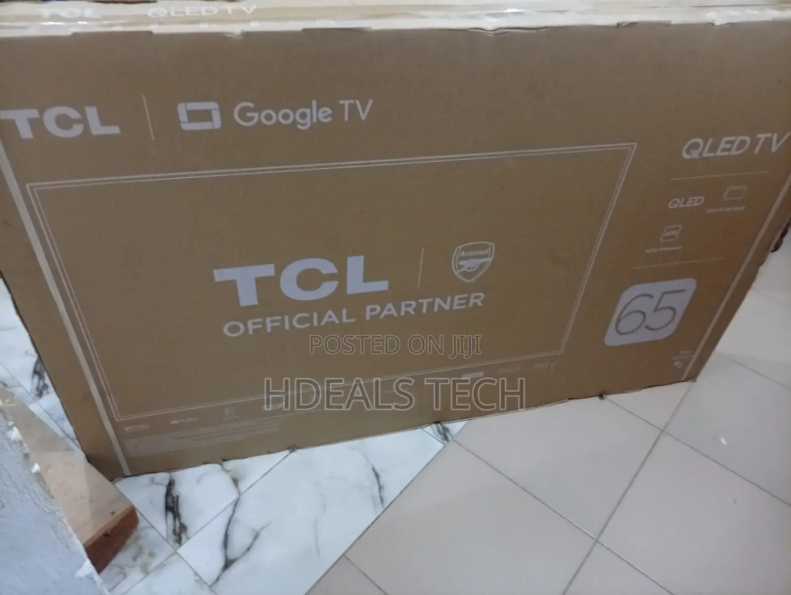 TCL 65” Wifi Android Smart Tv With Google Assistant