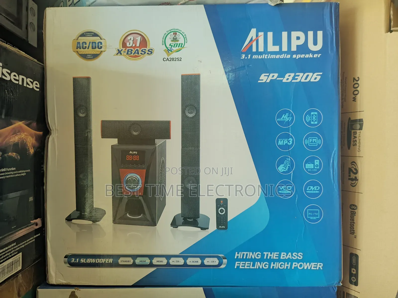 Ailipu Subwoofer Multimedia Speaker (Sp8306)