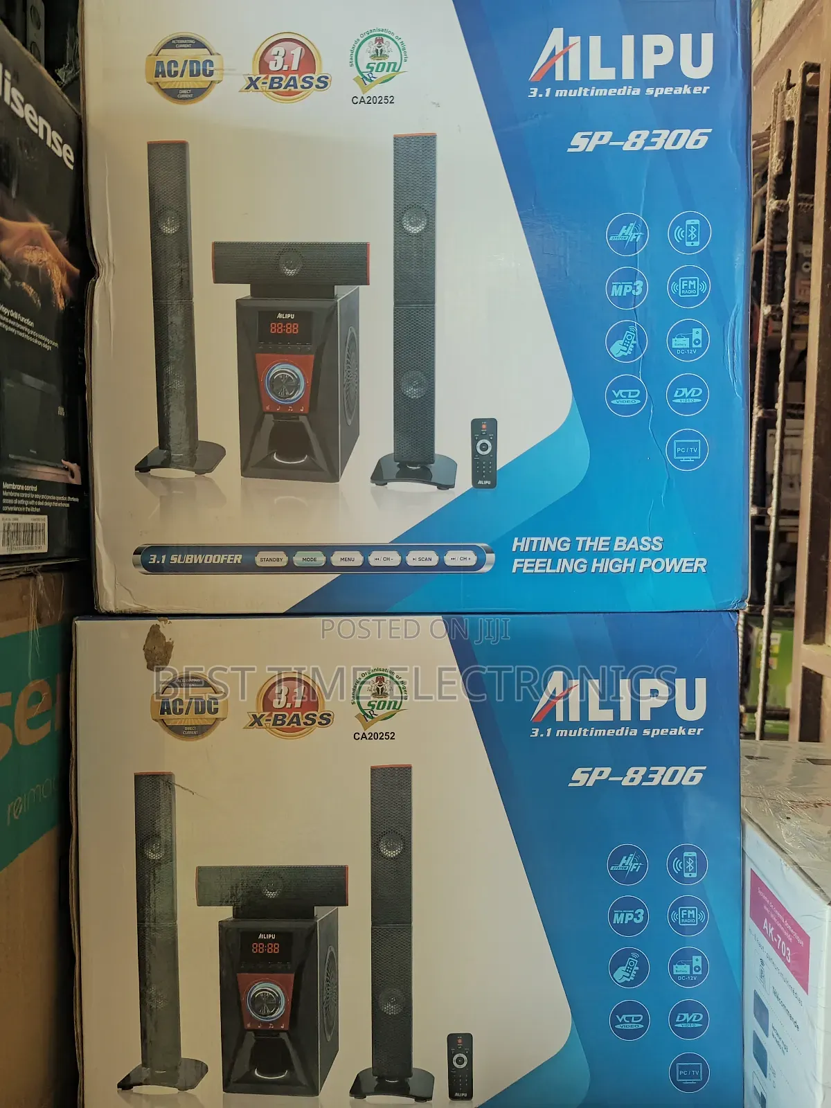 Ailipu Subwoofer Multimedia Speaker (Sp8306)