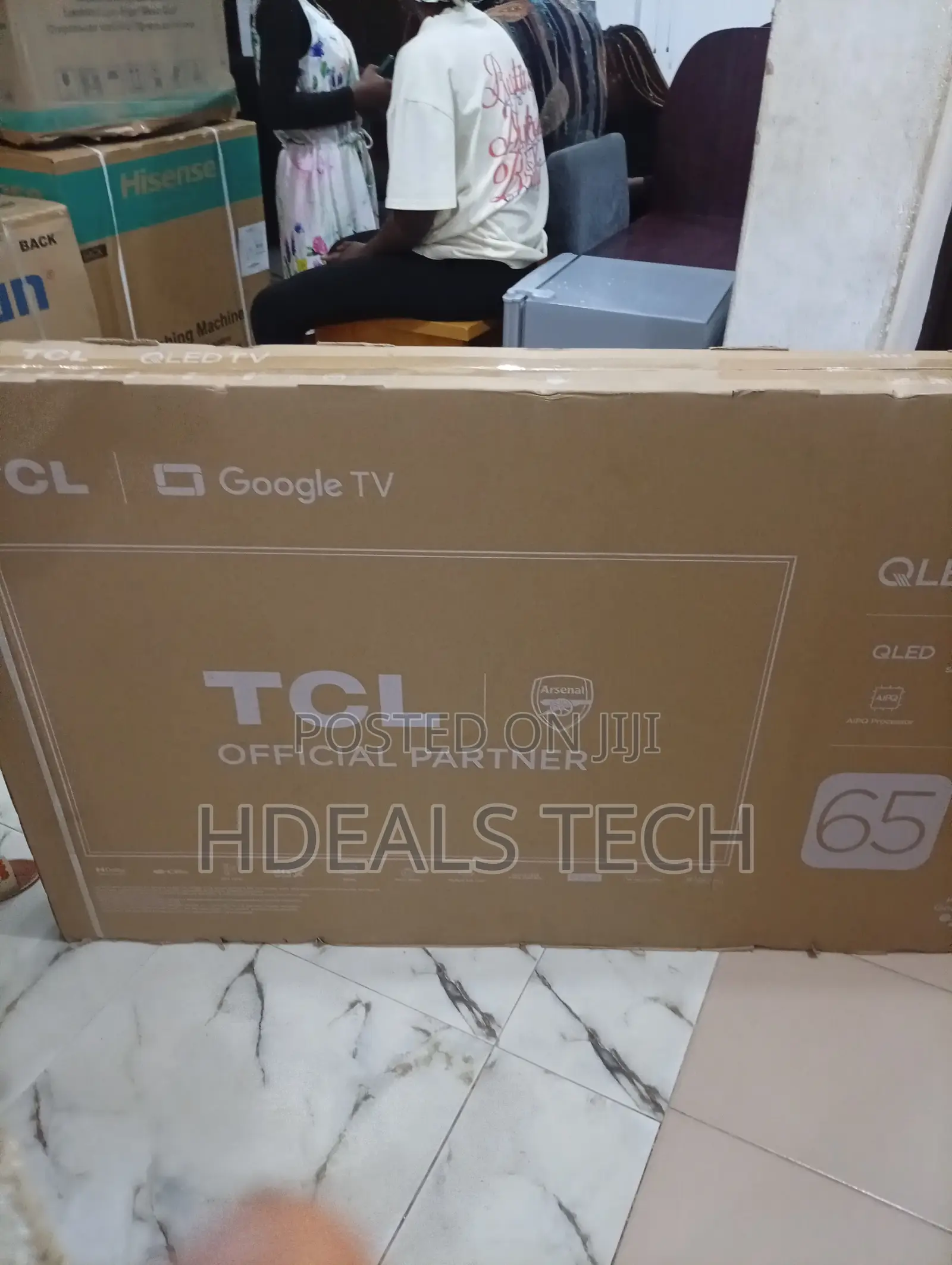 TCL 65” Android Tv With Google Assistant