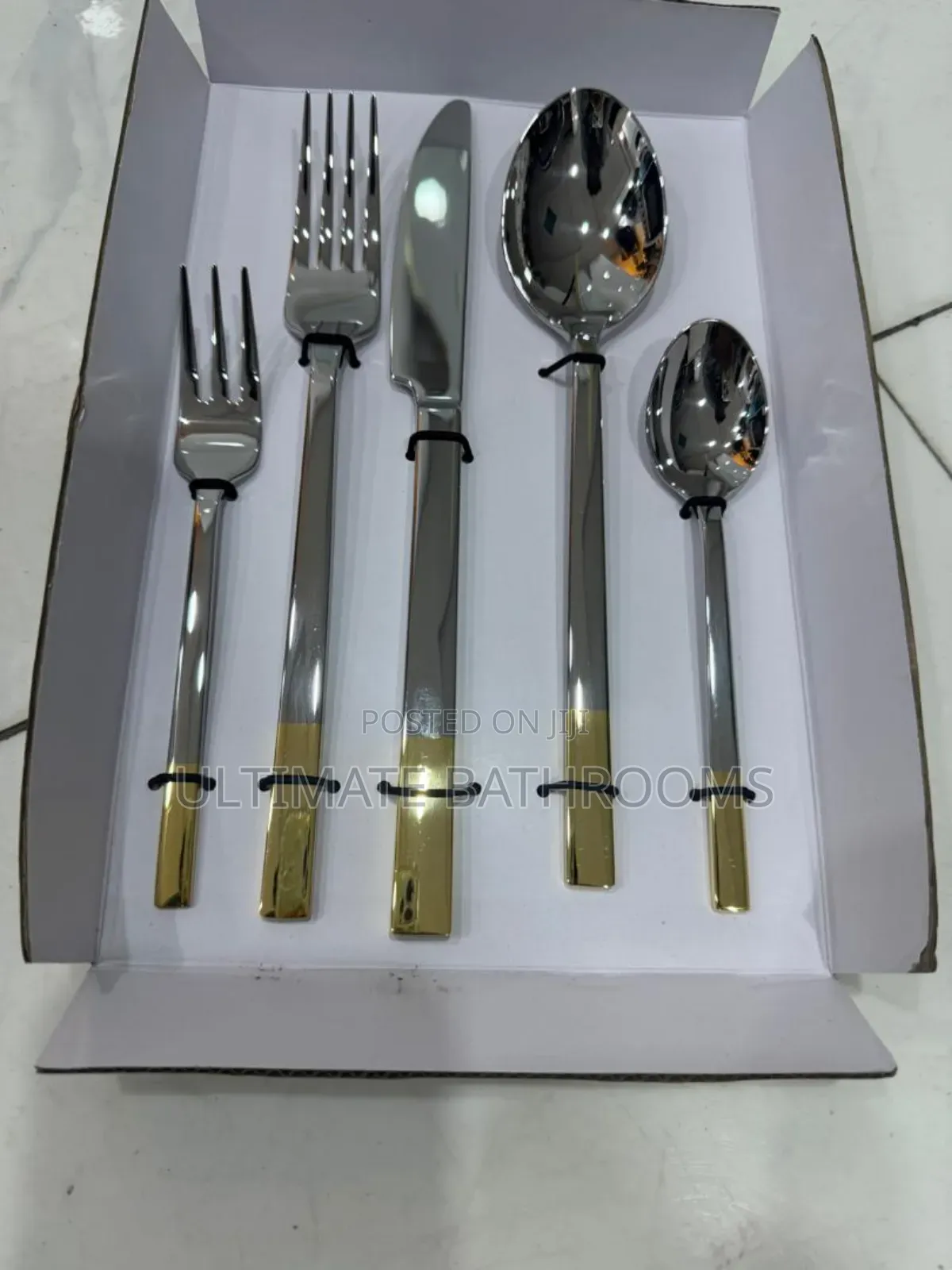 High Quality Silver and Gold Cutlery Set