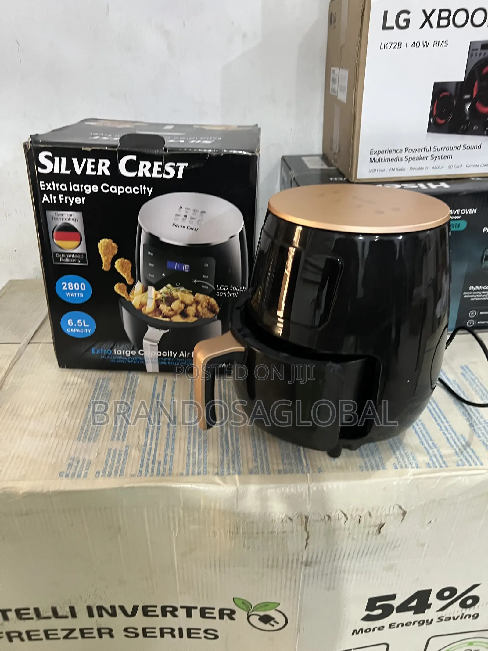 Silver Crest 6.5l Digital Air Fryer – Non-Stick Pan Technology