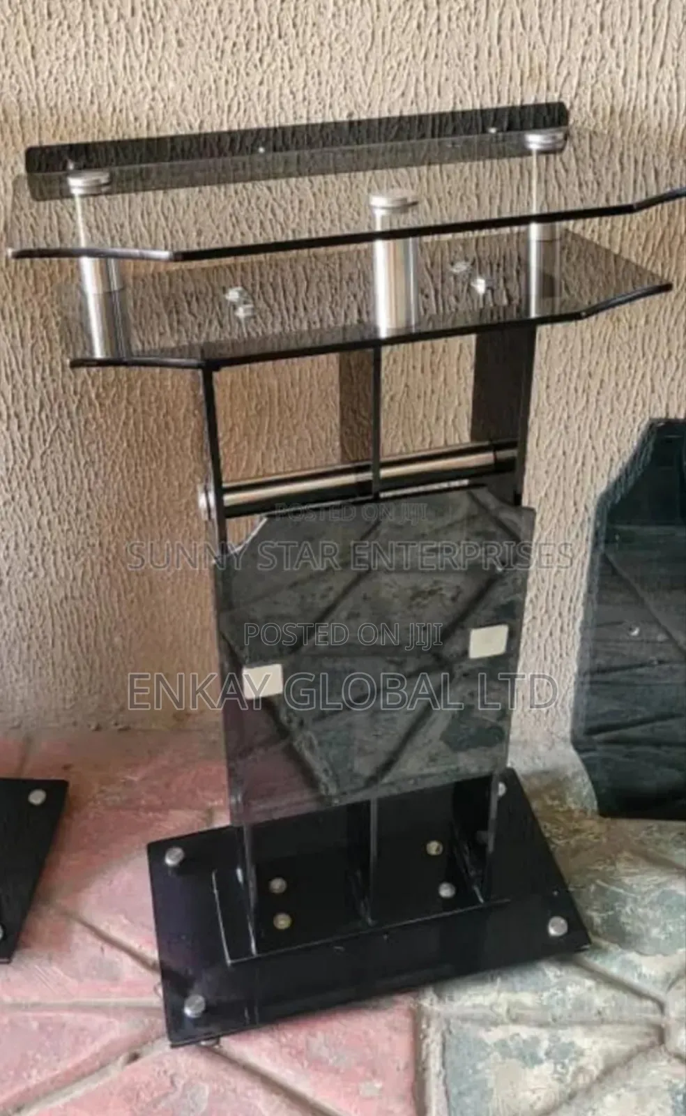 High Quality Executive Thick Glass Pulpit