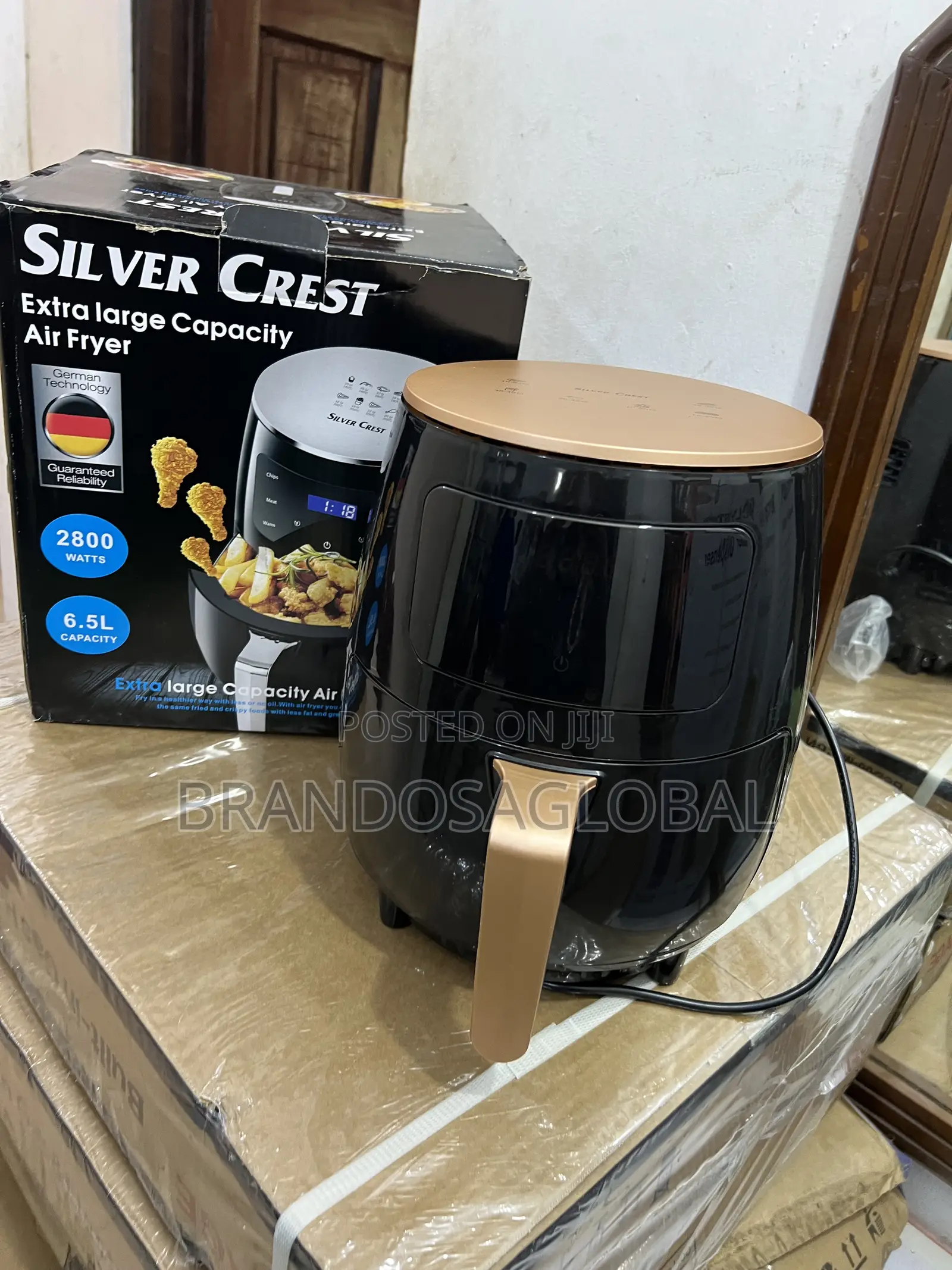 Silver Crest 6.5l Hot Air Fryer – Easy Cooking, Less Mess