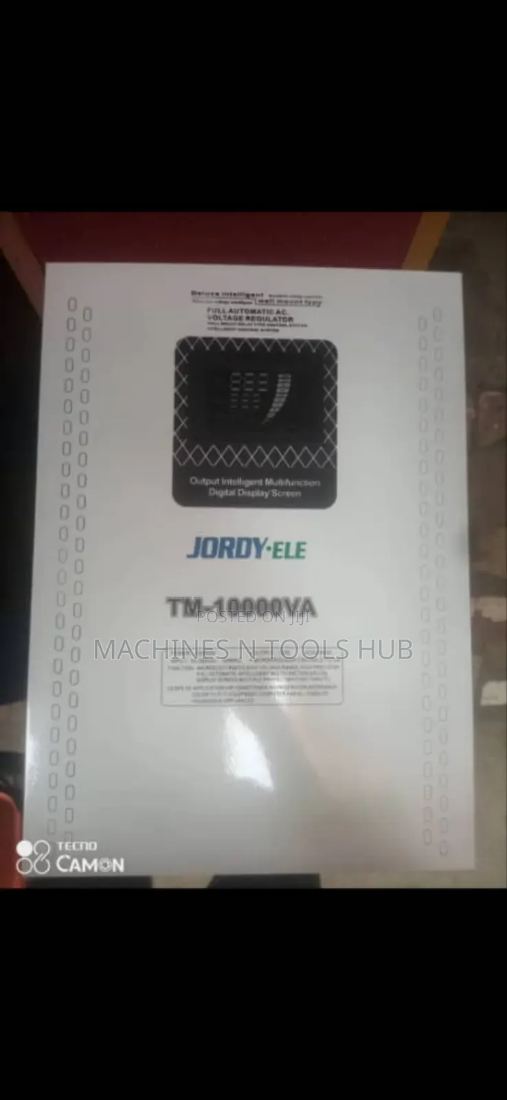 Jordy Ele Tm 10kva Relay Avr
