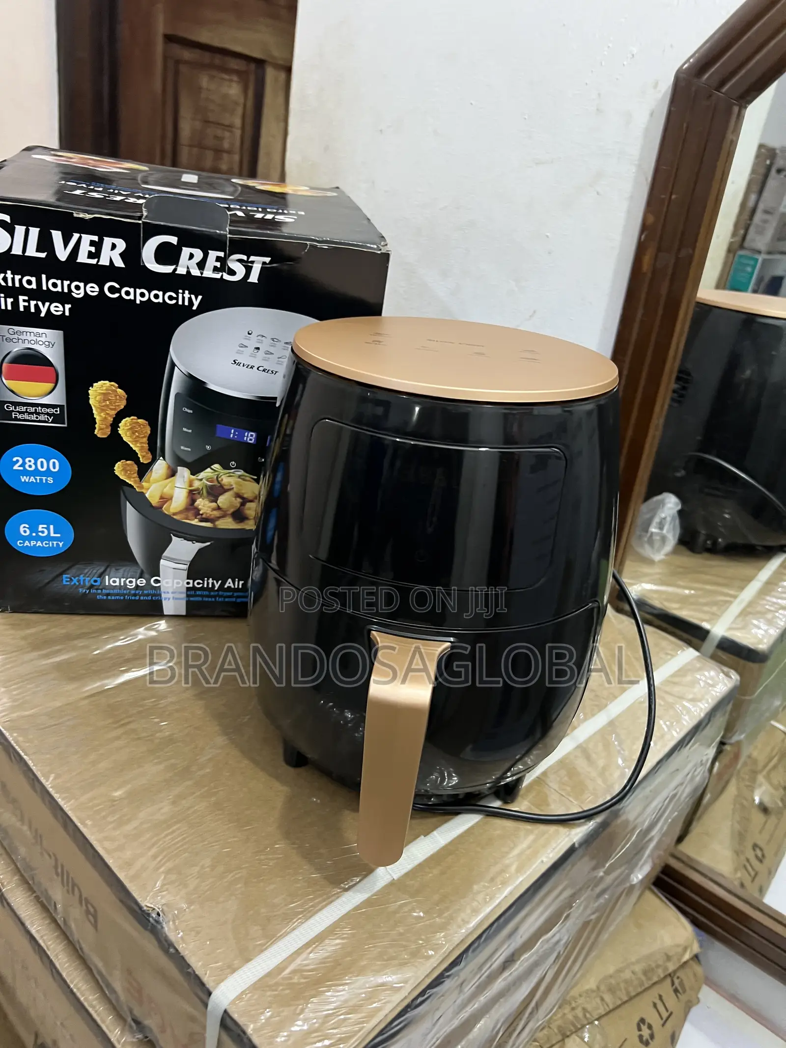 Silver Crest 6.5l Air Fryer – Durable, Efficient Stylish