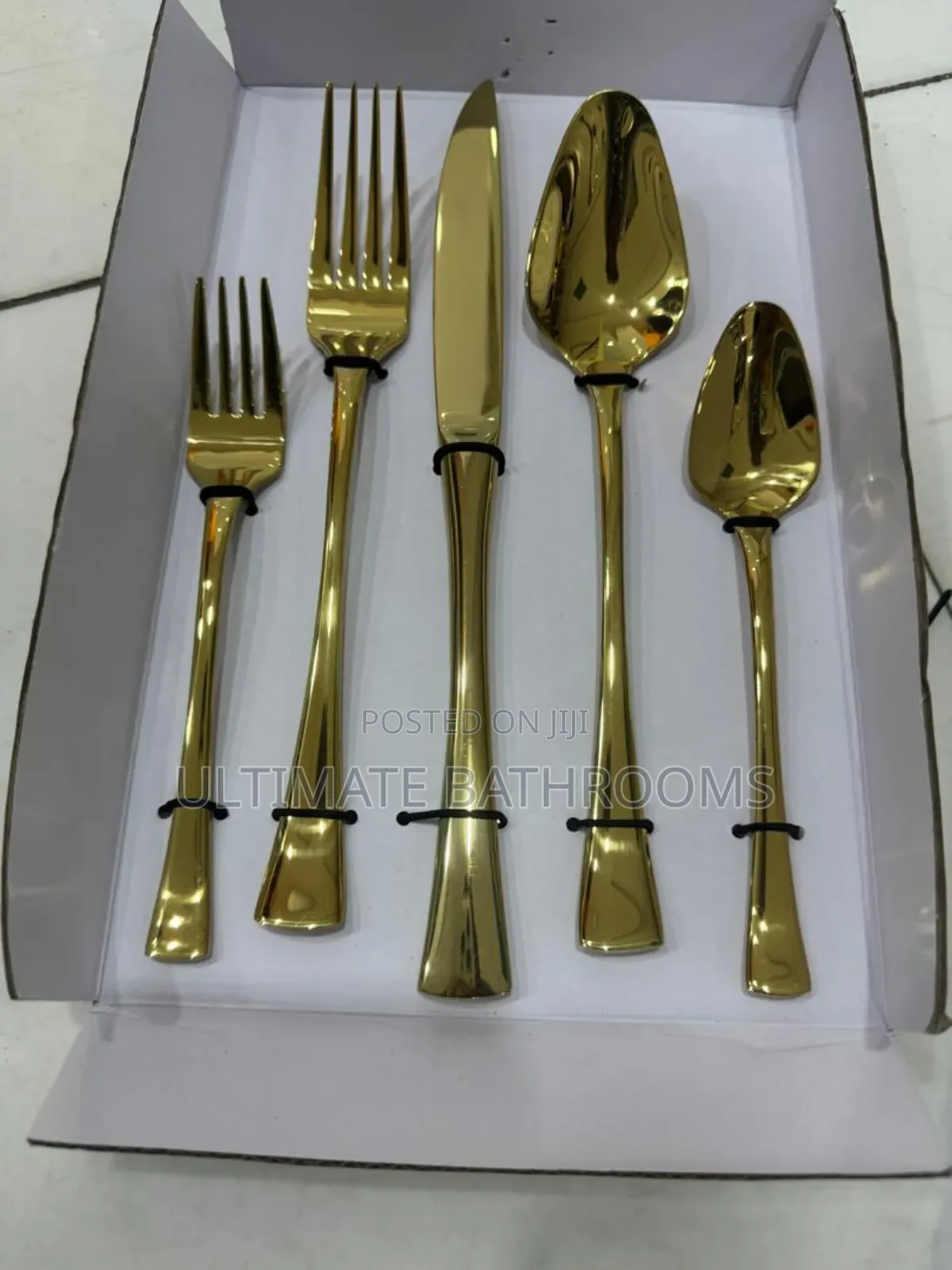 High Quality Gold Cutlery Set