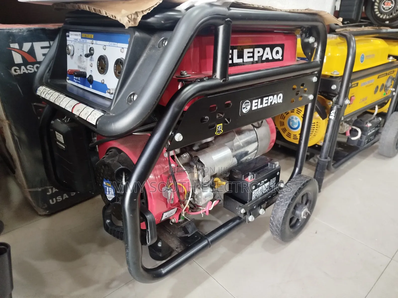 Elepaq Key Start Petrol Generator 💯 Copper Coil  4.5 Kva